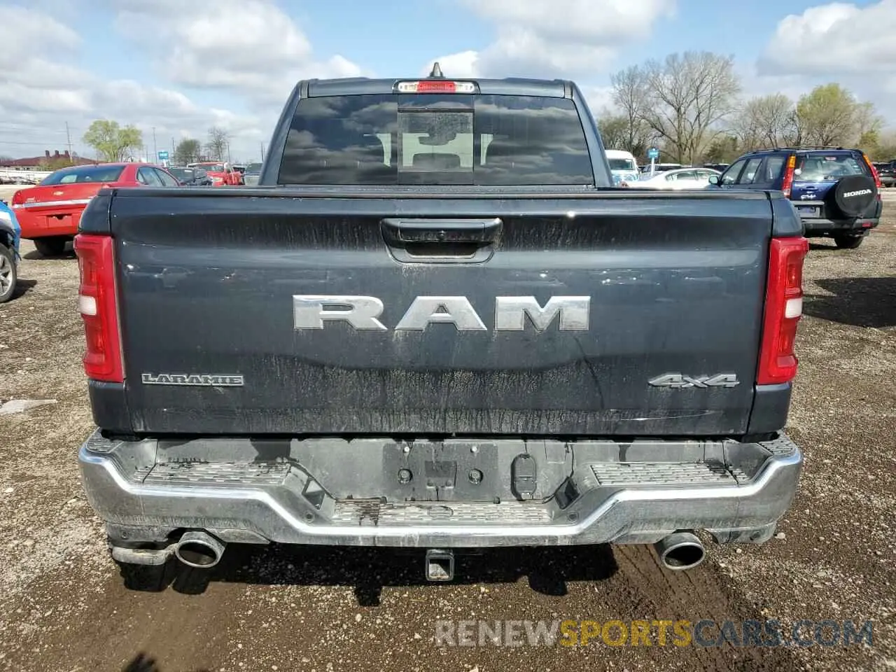6 Photograph of a damaged car 1C6SRFJPXSN655602 RAM 1500 2025