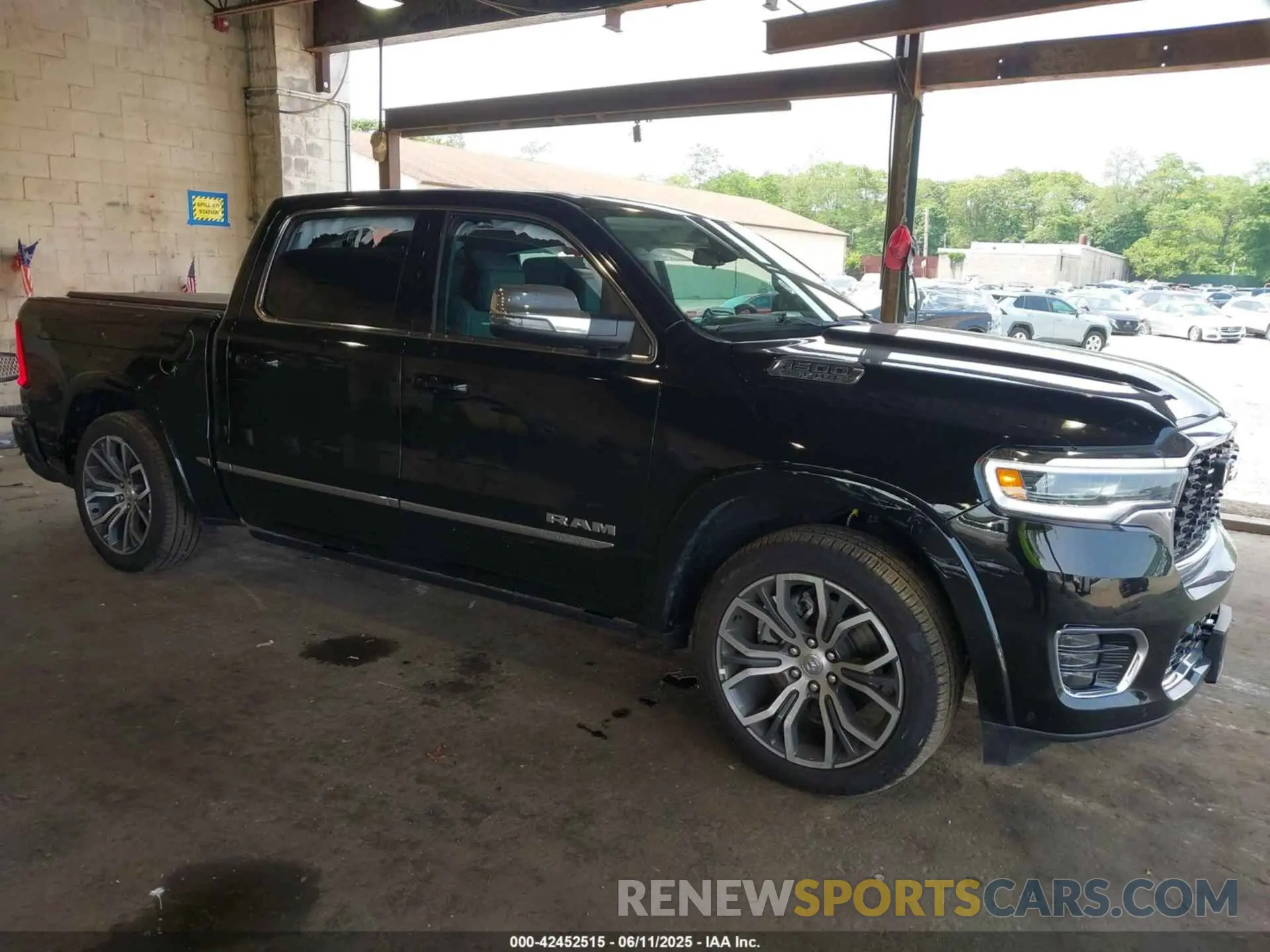 1 Photograph of a damaged car 1C6SRFKP7SN681511 RAM 1500 2025