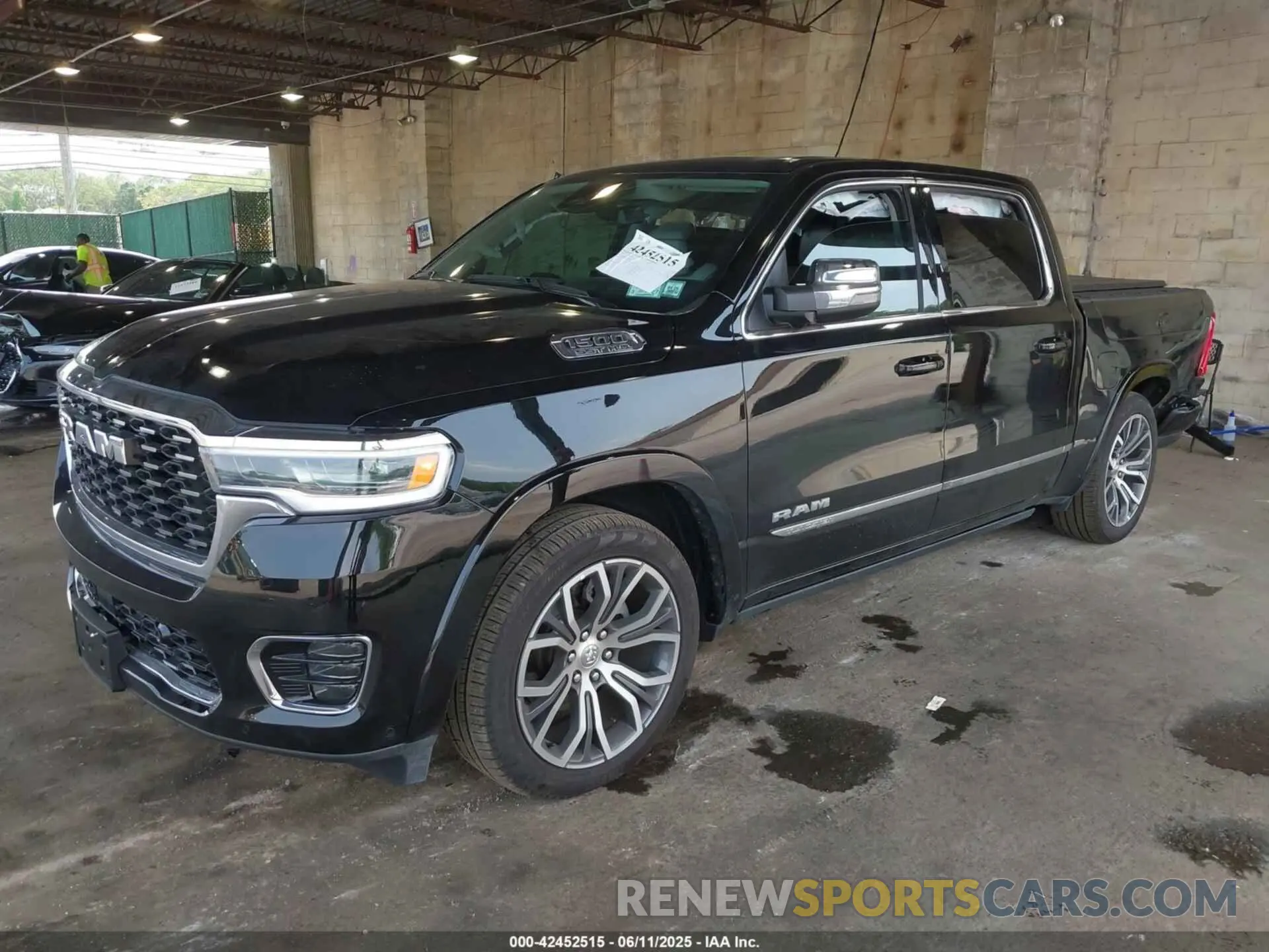 2 Photograph of a damaged car 1C6SRFKP7SN681511 RAM 1500 2025