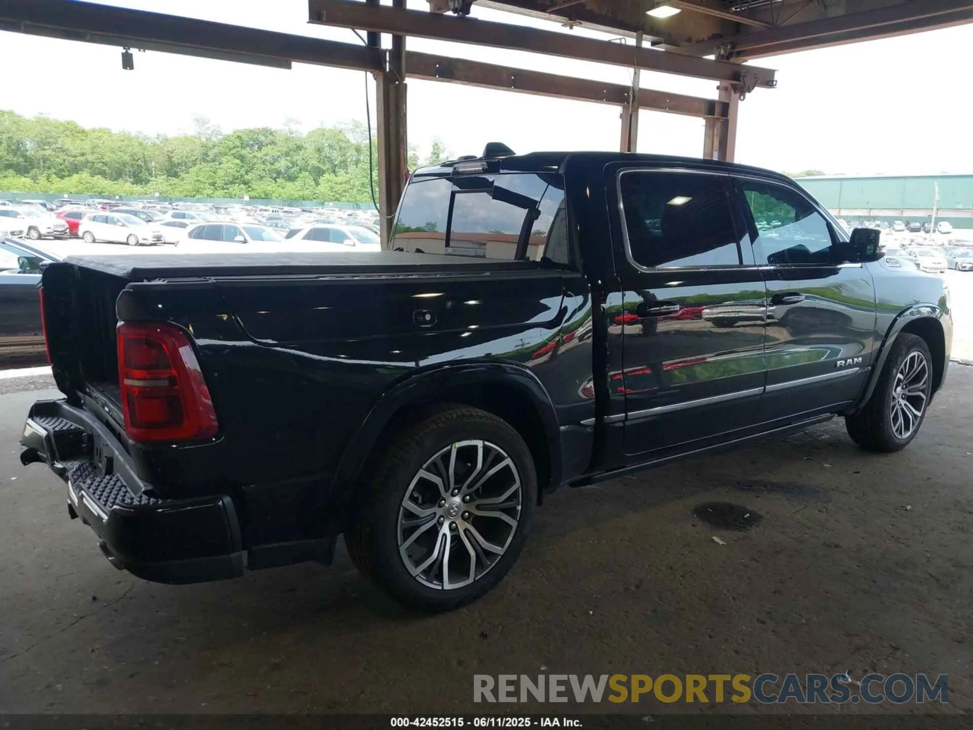 4 Photograph of a damaged car 1C6SRFKP7SN681511 RAM 1500 2025