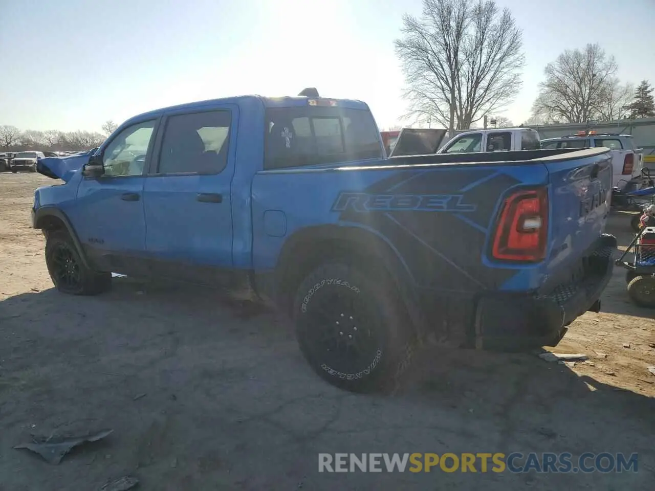 2 Photograph of a damaged car 1C6SRFLP4SN547151 RAM 1500 2025