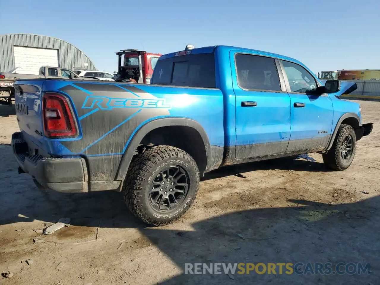 3 Photograph of a damaged car 1C6SRFLP4SN547151 RAM 1500 2025