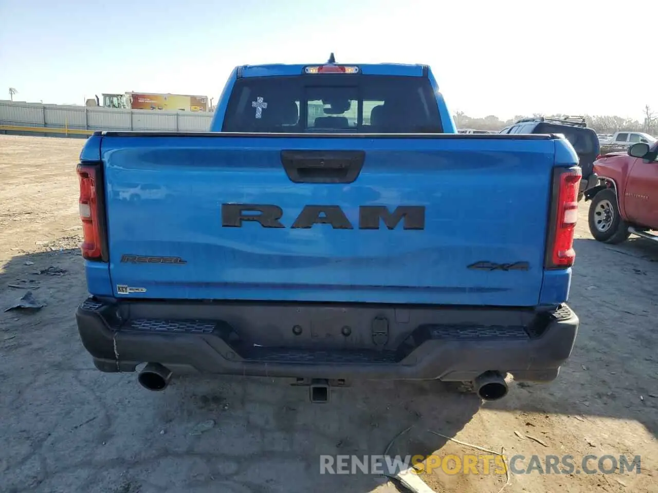 6 Photograph of a damaged car 1C6SRFLP4SN547151 RAM 1500 2025
