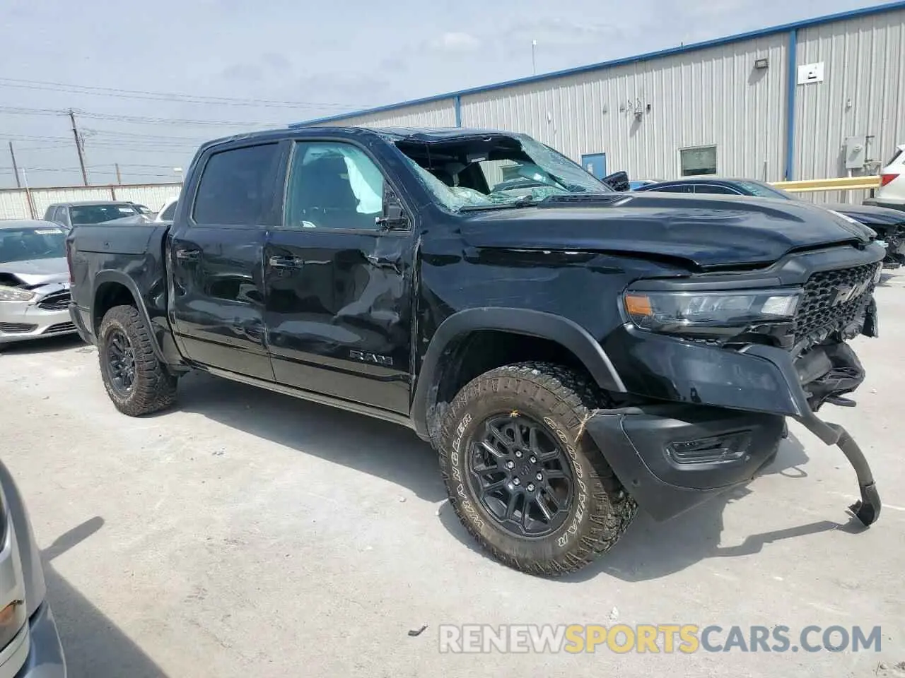 4 Photograph of a damaged car 1C6SRFLP8SN593646 RAM 1500 2025