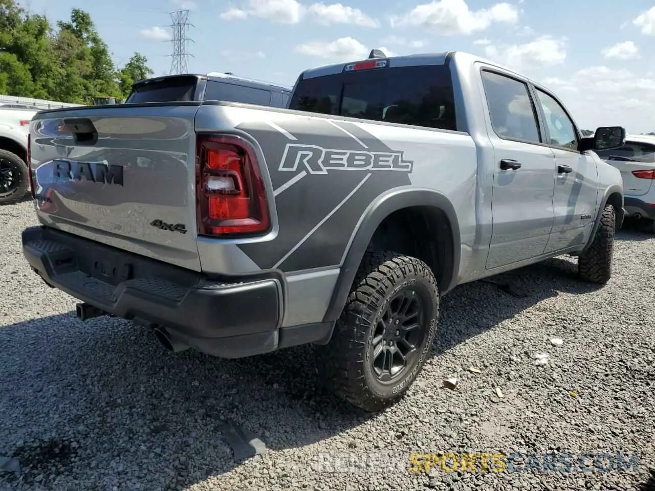 3 Photograph of a damaged car 1C6SRFLPXSN583815 RAM 1500 2025