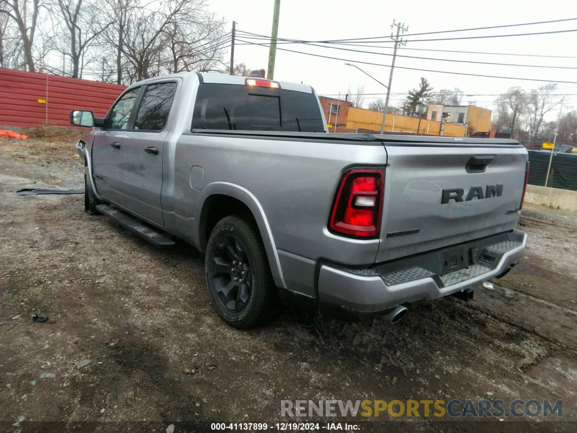 3 Photograph of a damaged car 1C6SRFMP0SN519412 RAM 1500 2025