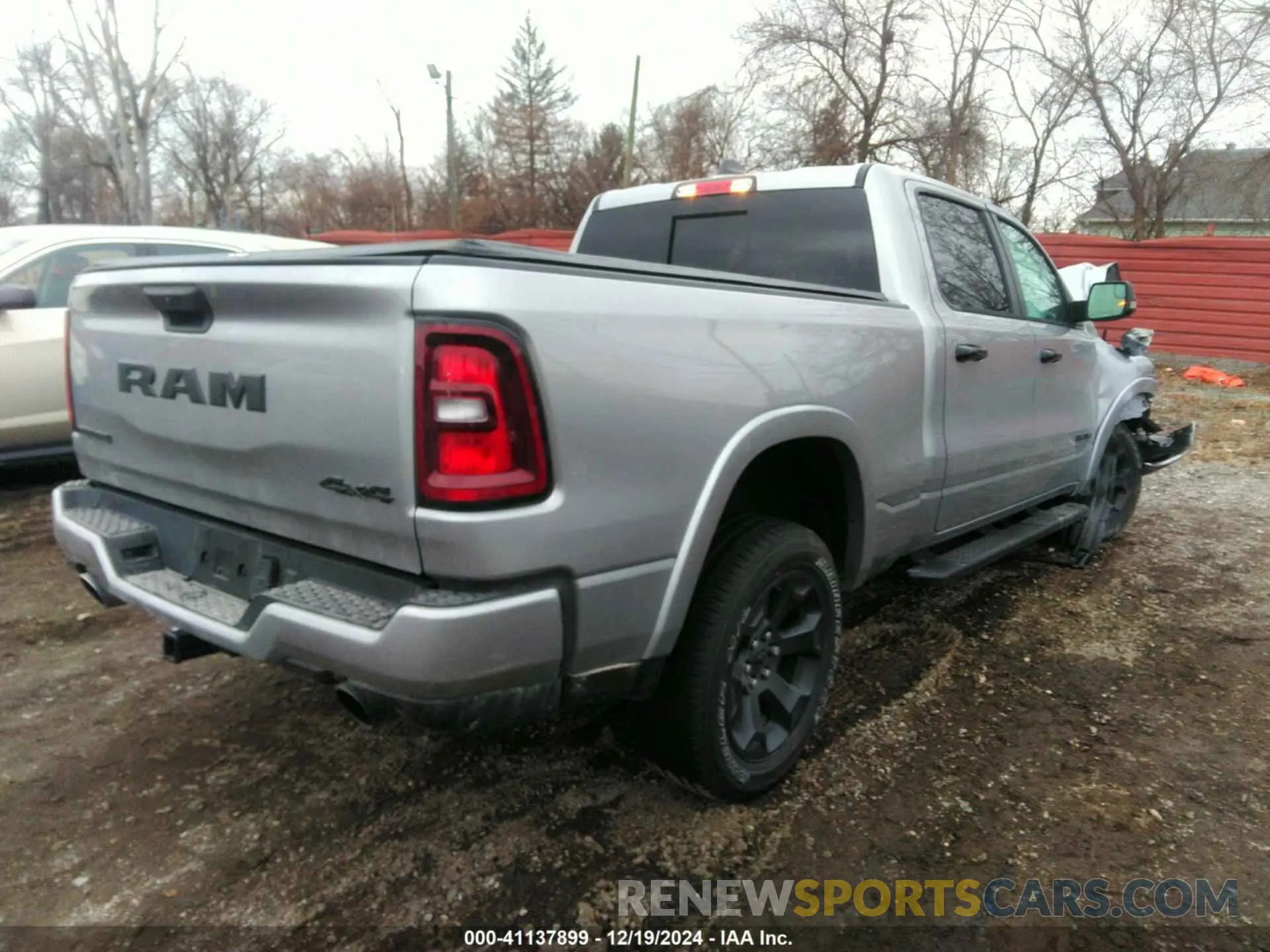 4 Photograph of a damaged car 1C6SRFMP0SN519412 RAM 1500 2025
