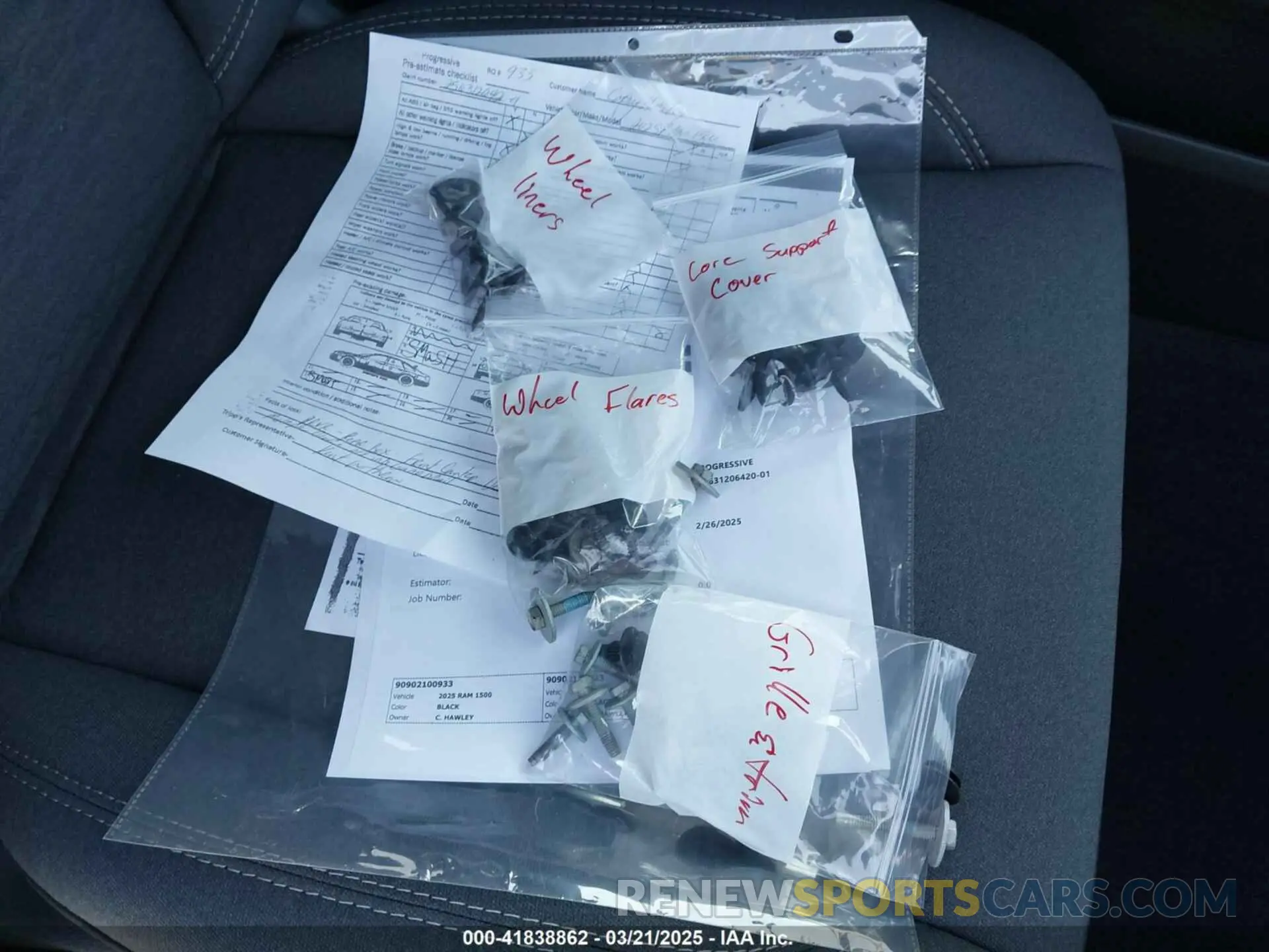 12 Photograph of a damaged car 1C6SRFMP2SN658960 RAM 1500 2025