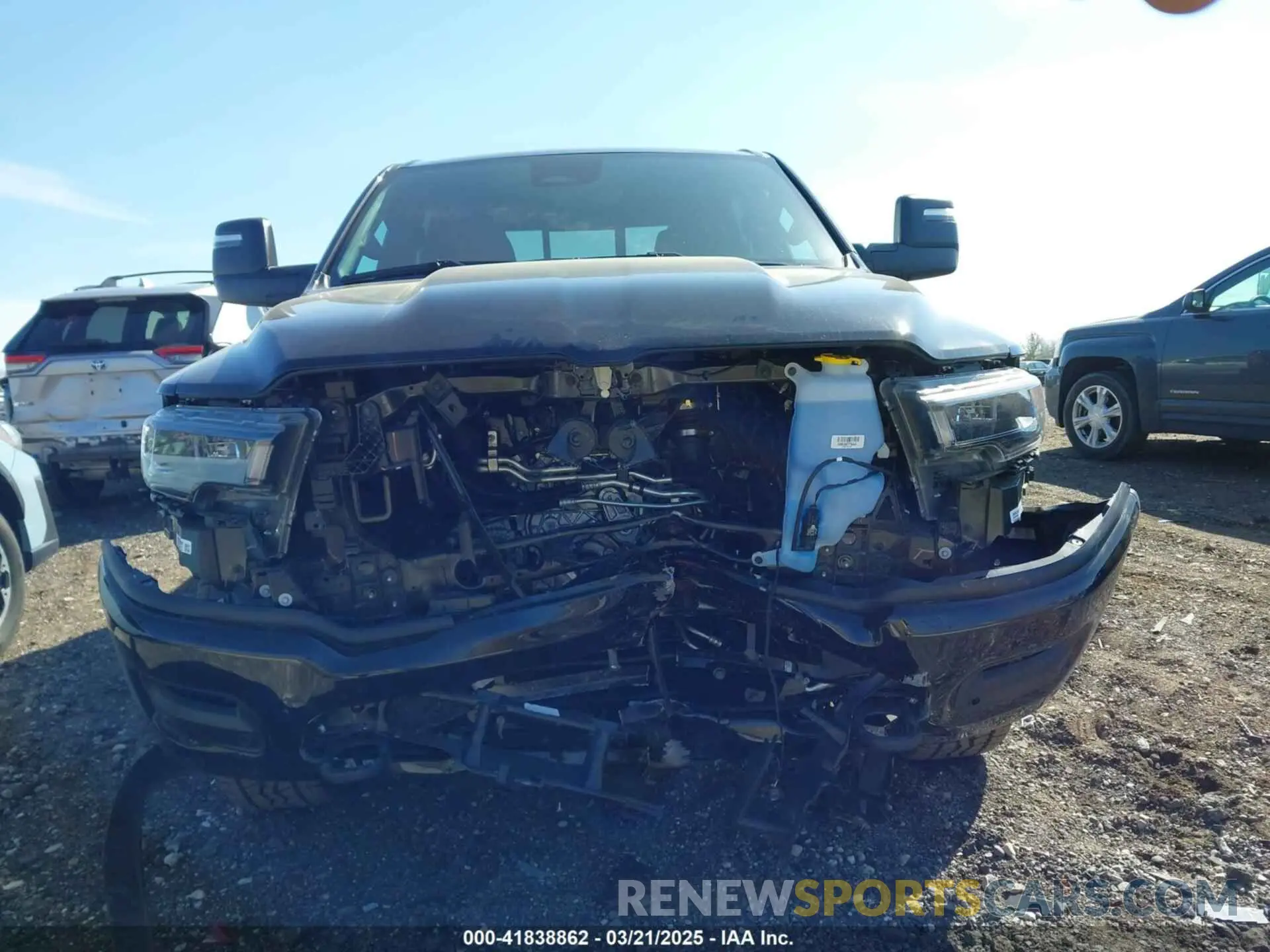 13 Photograph of a damaged car 1C6SRFMP2SN658960 RAM 1500 2025