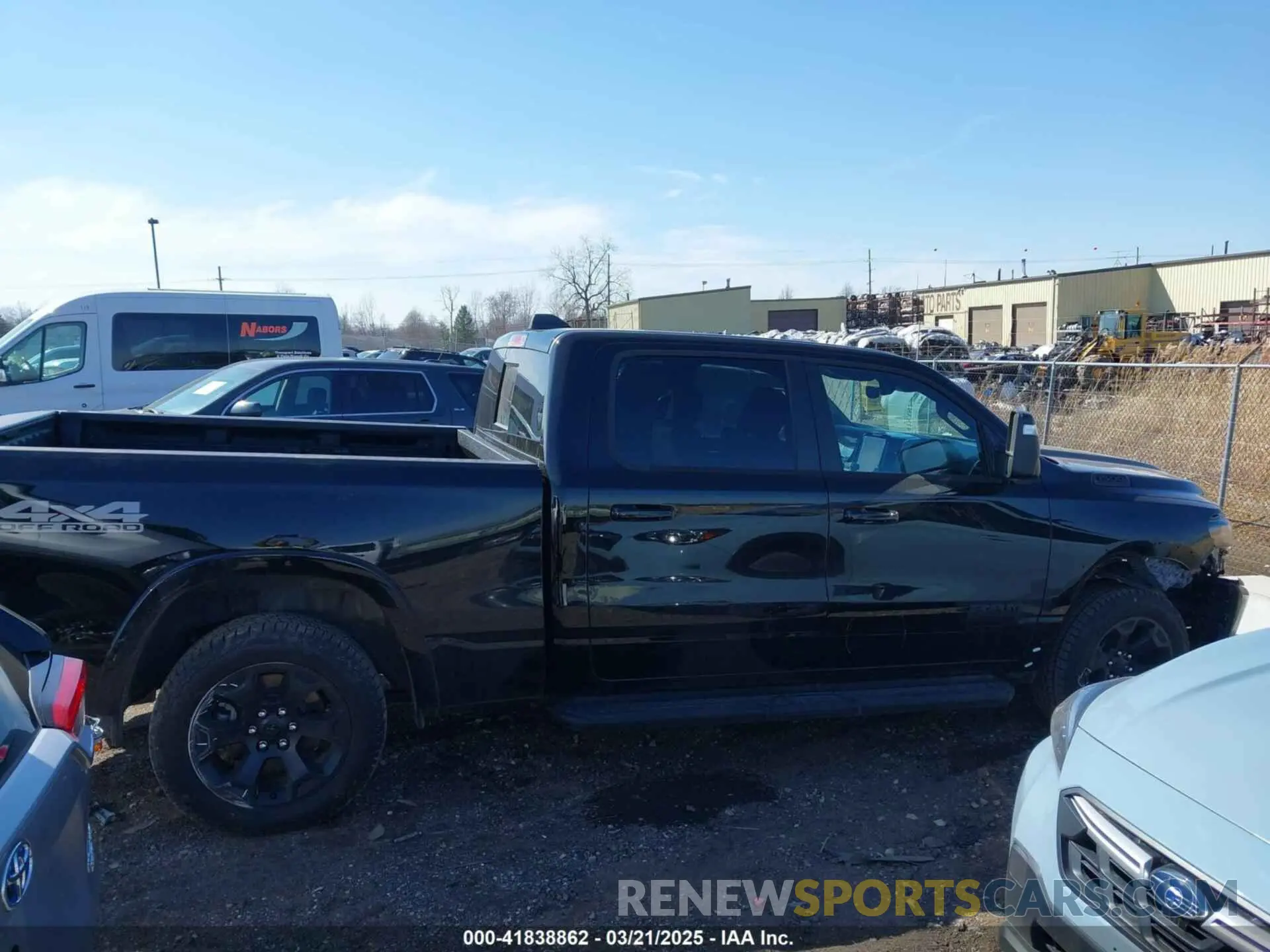 14 Photograph of a damaged car 1C6SRFMP2SN658960 RAM 1500 2025