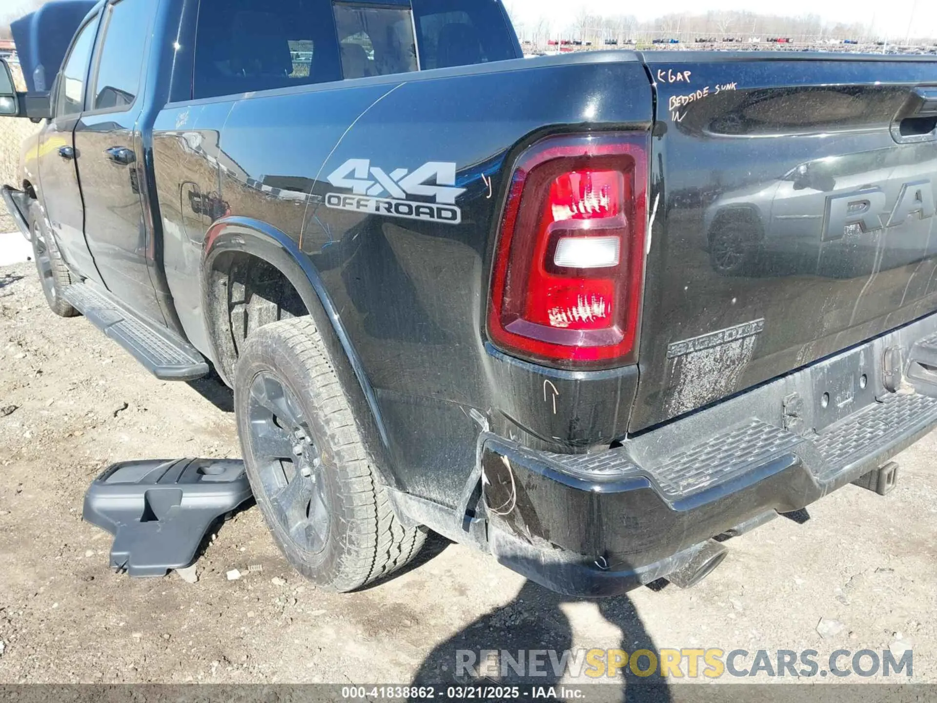 19 Photograph of a damaged car 1C6SRFMP2SN658960 RAM 1500 2025