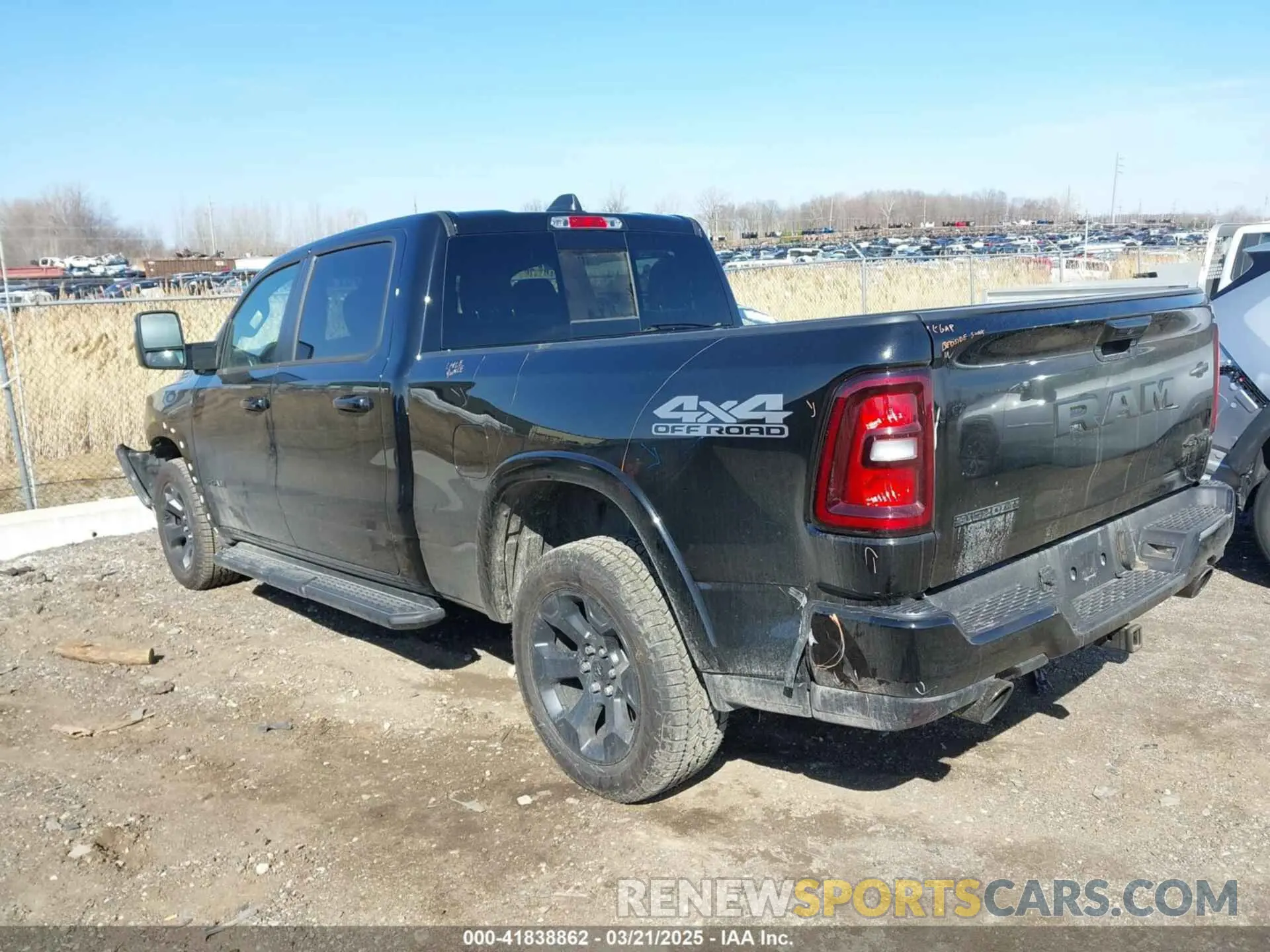 3 Photograph of a damaged car 1C6SRFMP2SN658960 RAM 1500 2025