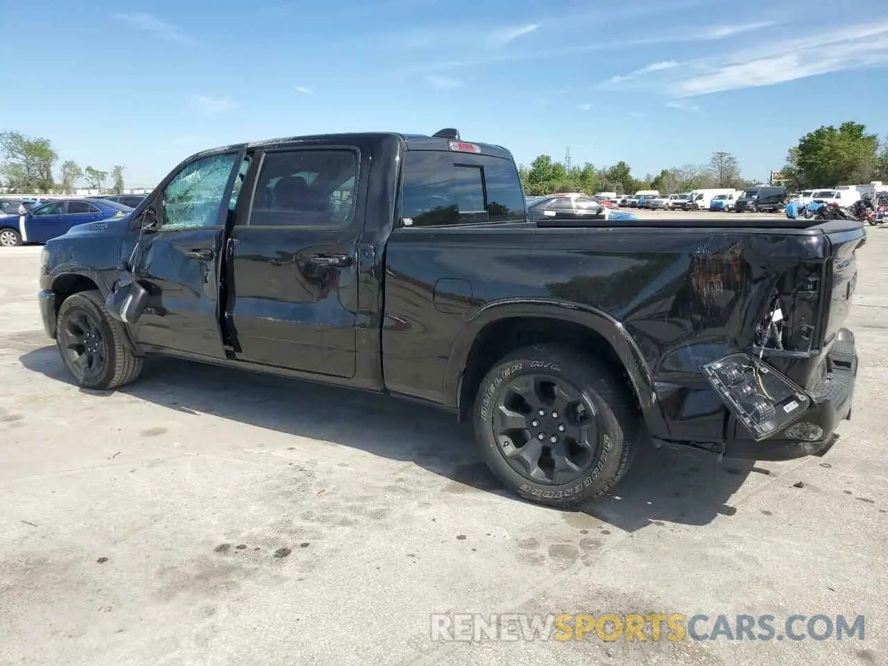 2 Photograph of a damaged car 1C6SRFMPXSN583439 RAM 1500 2025