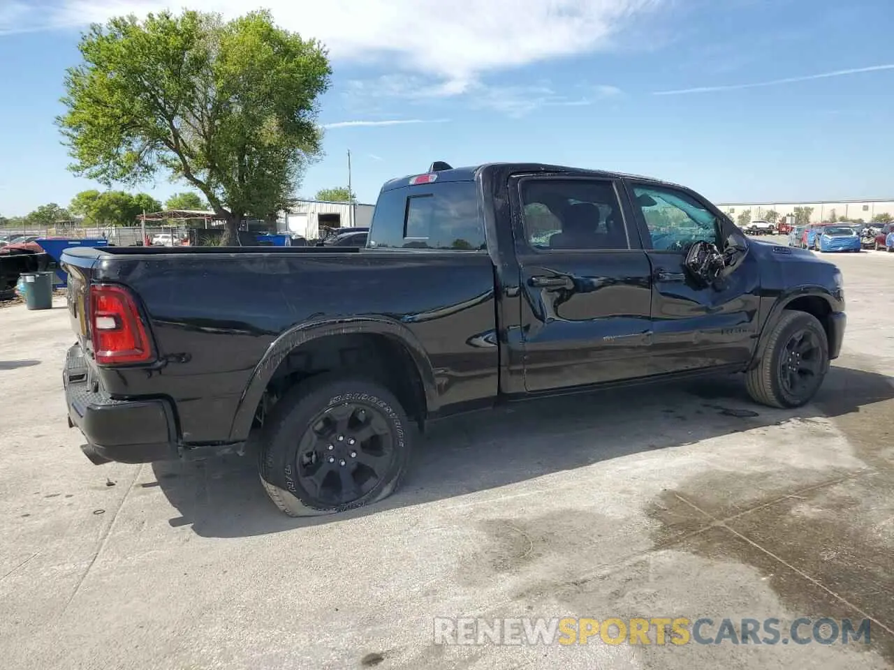 3 Photograph of a damaged car 1C6SRFMPXSN583439 RAM 1500 2025