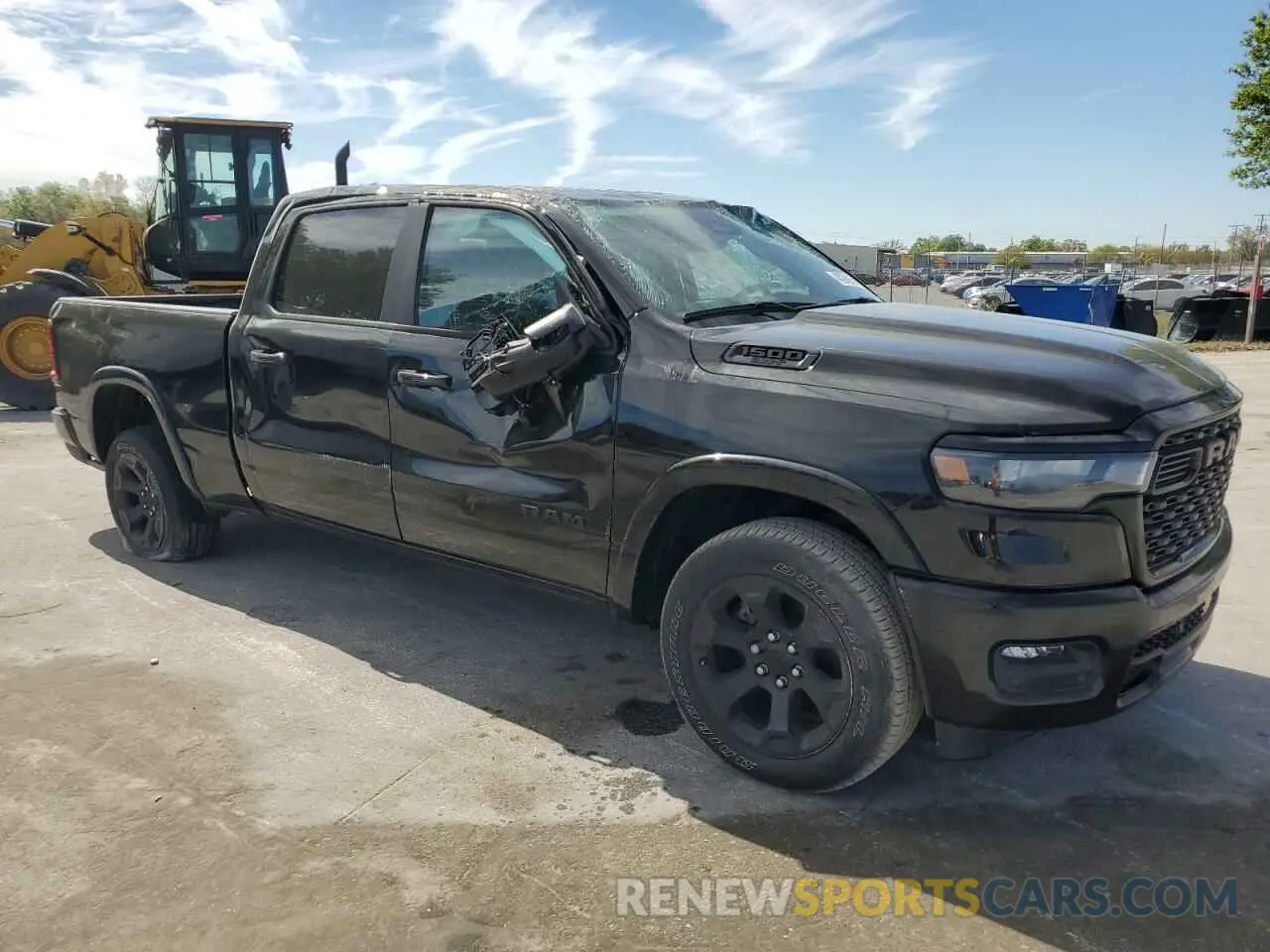 4 Photograph of a damaged car 1C6SRFMPXSN583439 RAM 1500 2025