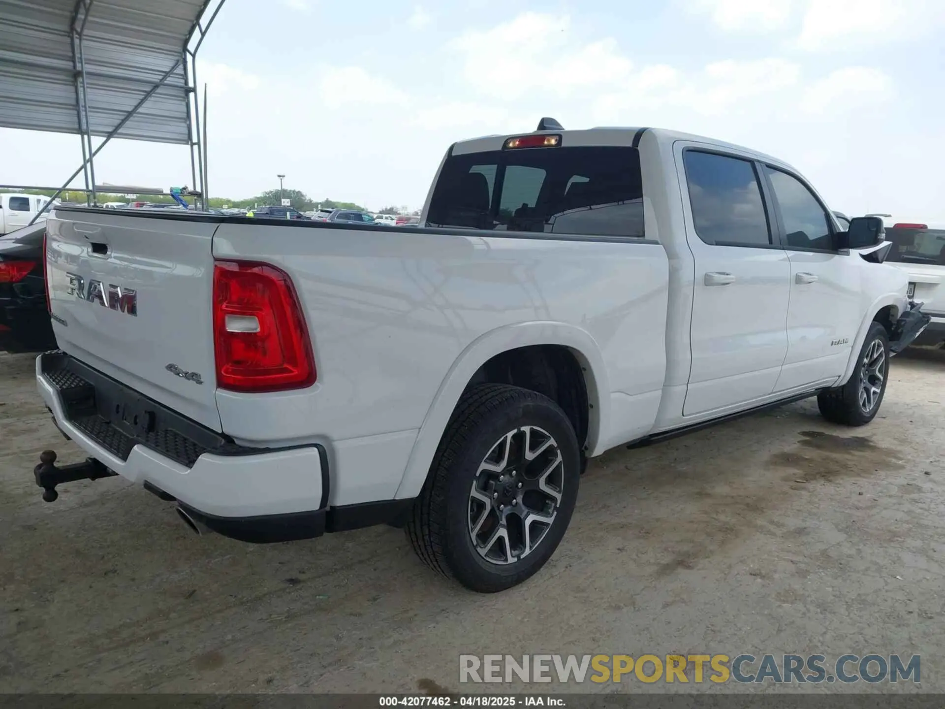 4 Photograph of a damaged car 1C6SRFRP3SN538769 RAM 1500 2025
