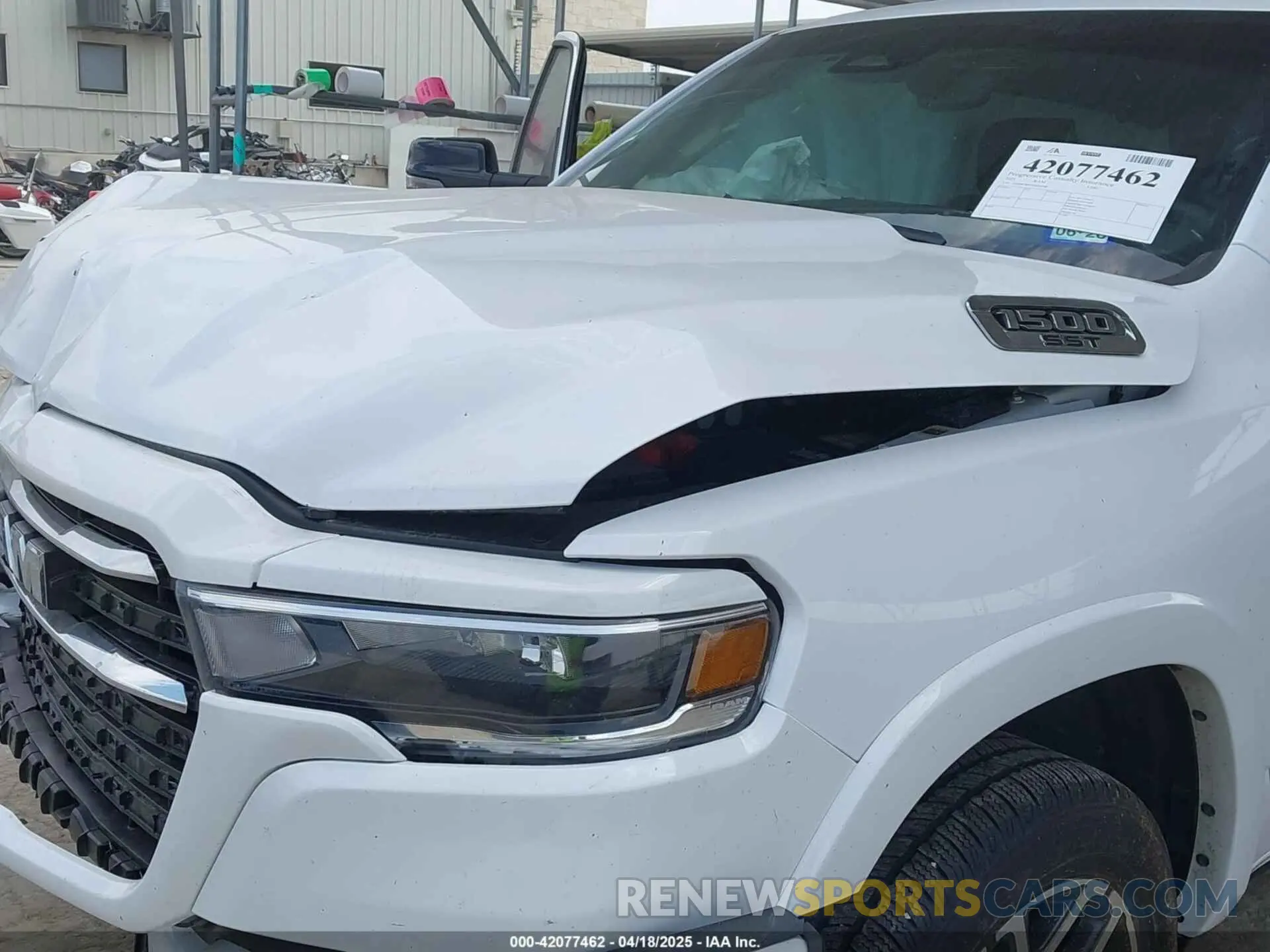 6 Photograph of a damaged car 1C6SRFRP3SN538769 RAM 1500 2025