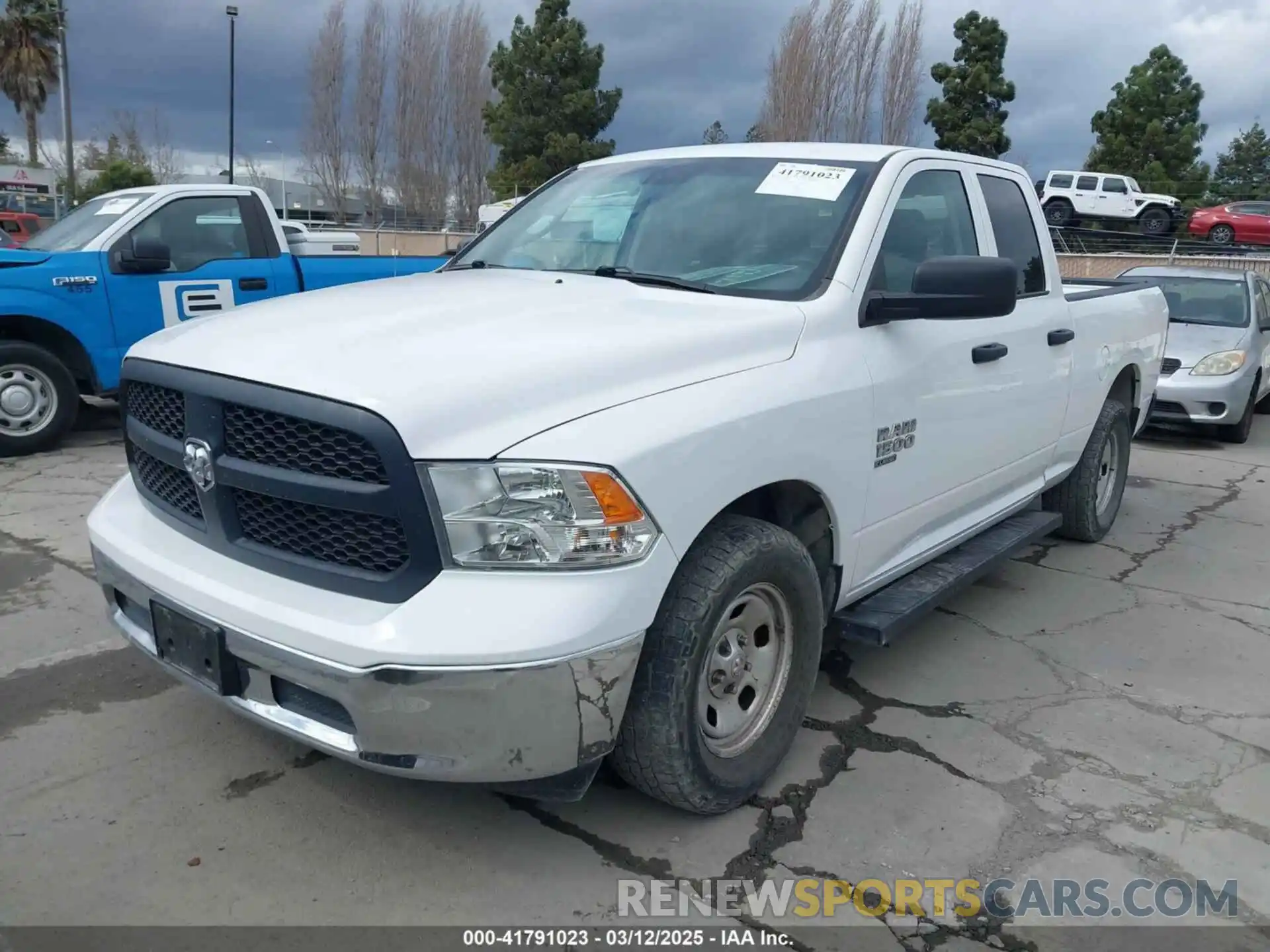 6 Photograph of a damaged car 1C6RR6FG1KS627826 RAM 1500 CLASSIC 2019