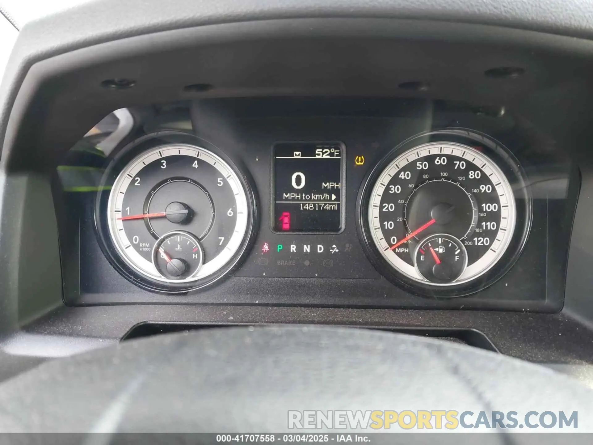 7 Photograph of a damaged car 1C6RR6FG4KS515764 RAM 1500 CLASSIC 2019
