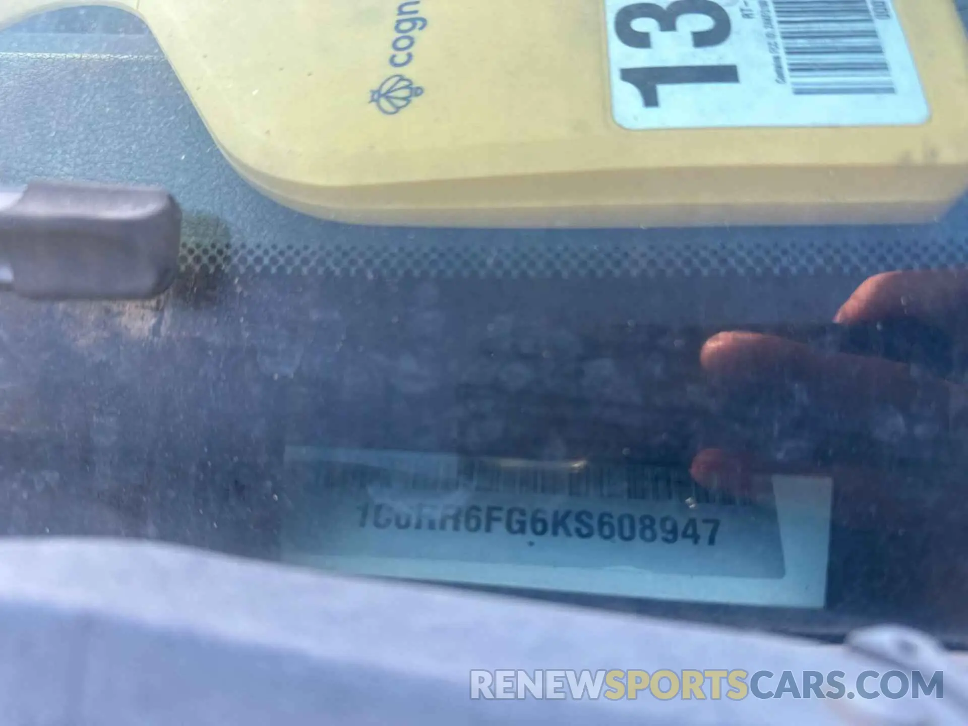 26 Photograph of a damaged car 1C6RR6FG6KS608947 RAM 1500 CLASSIC 2019