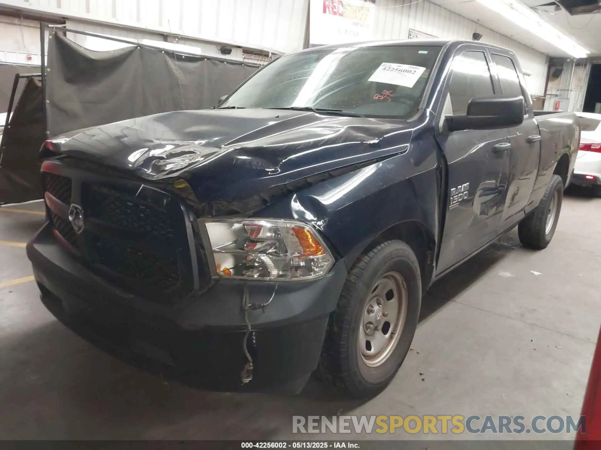2 Photograph of a damaged car 1C6RR6FG8KS586787 RAM 1500 CLASSIC 2019