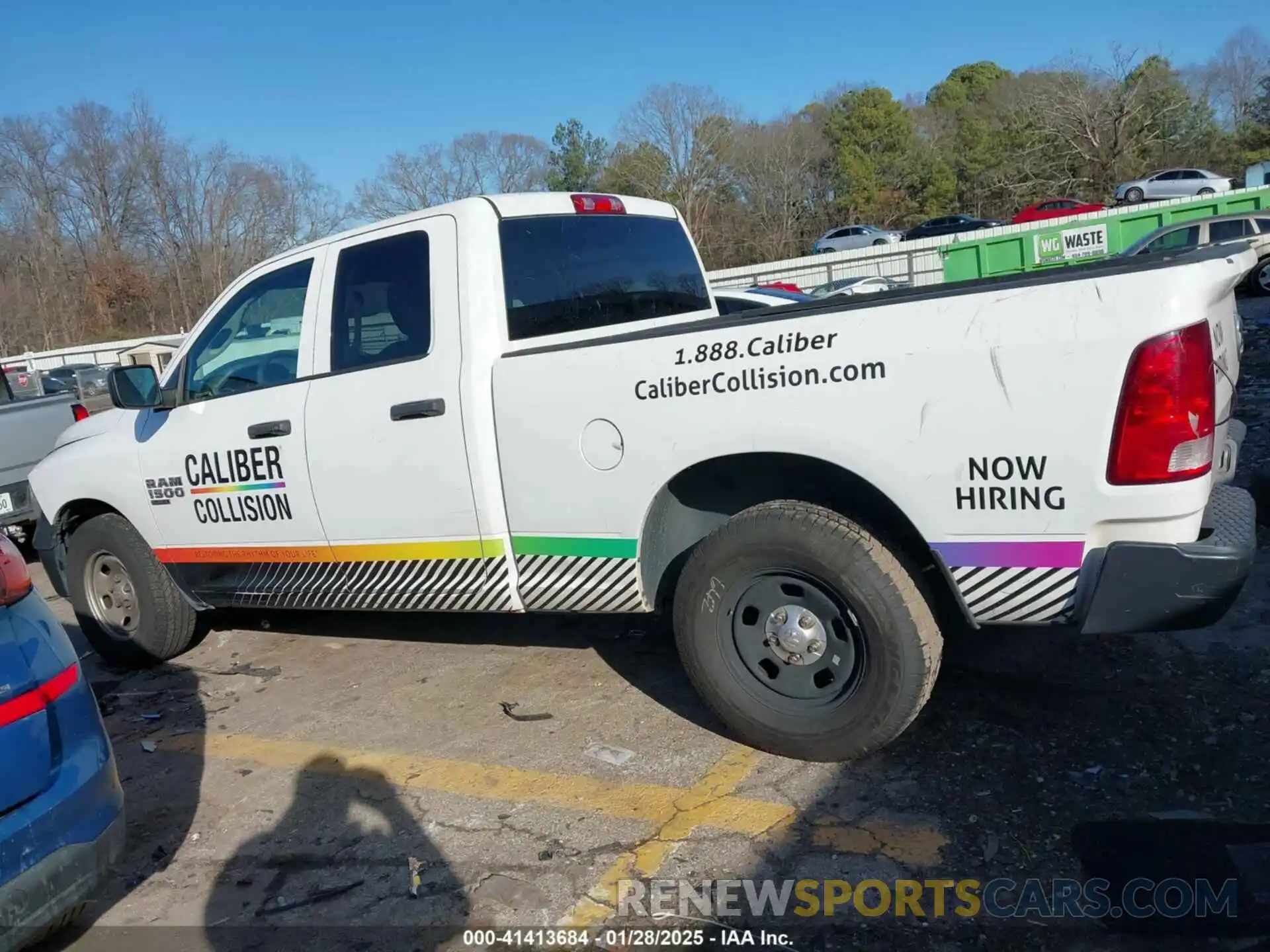 14 Photograph of a damaged car 1C6RR6FG9KS733134 RAM 1500 CLASSIC 2019