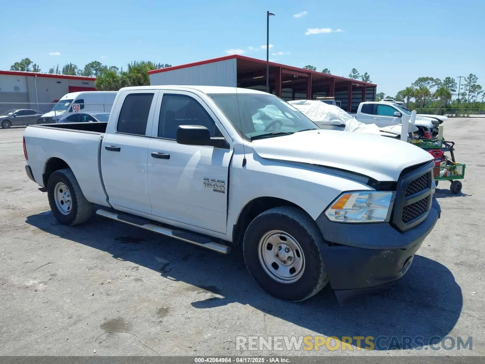 1 Photograph of a damaged car 1C6RR6FGXKS707254 RAM 1500 CLASSIC 2019