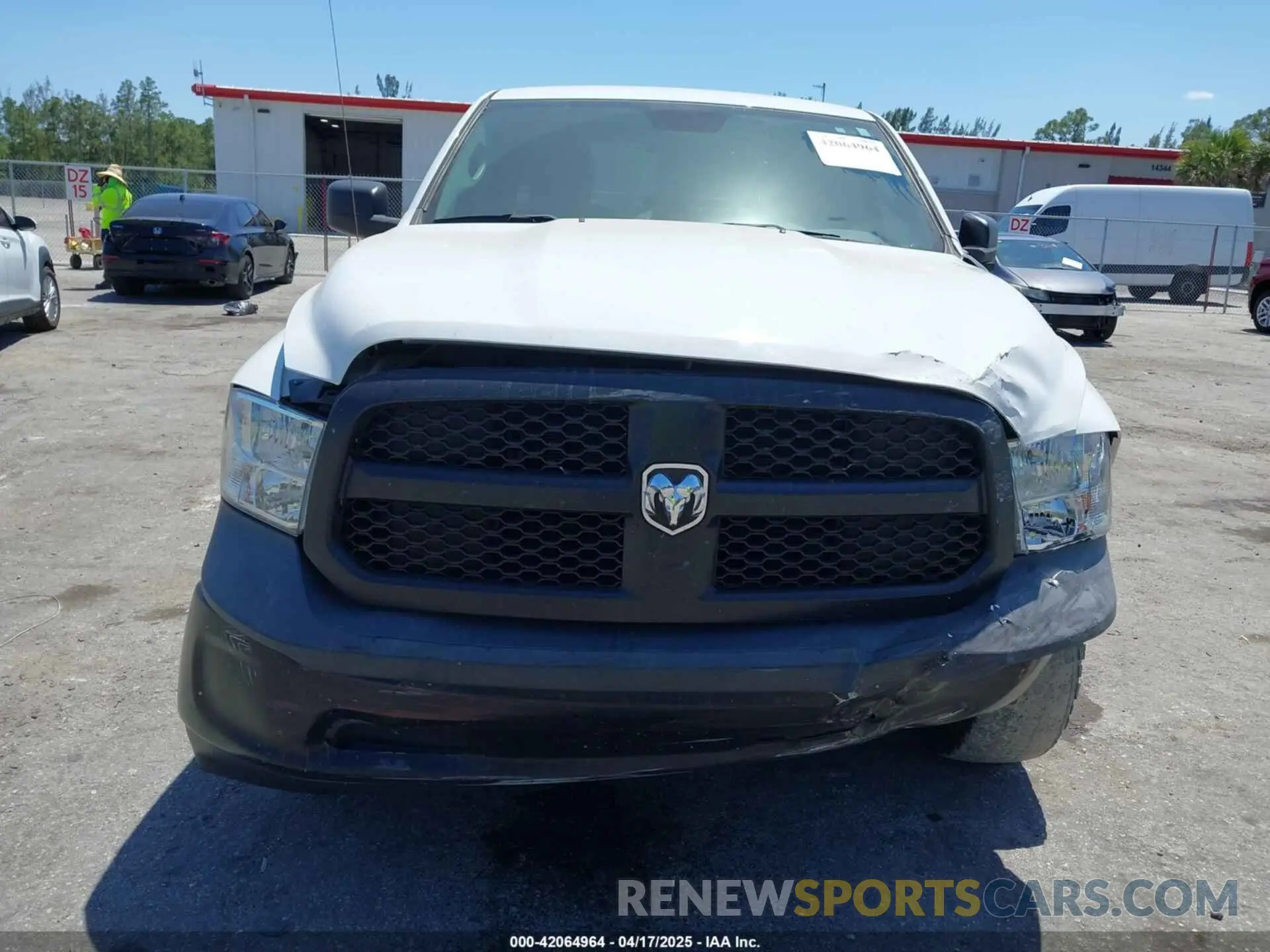13 Photograph of a damaged car 1C6RR6FGXKS707254 RAM 1500 CLASSIC 2019
