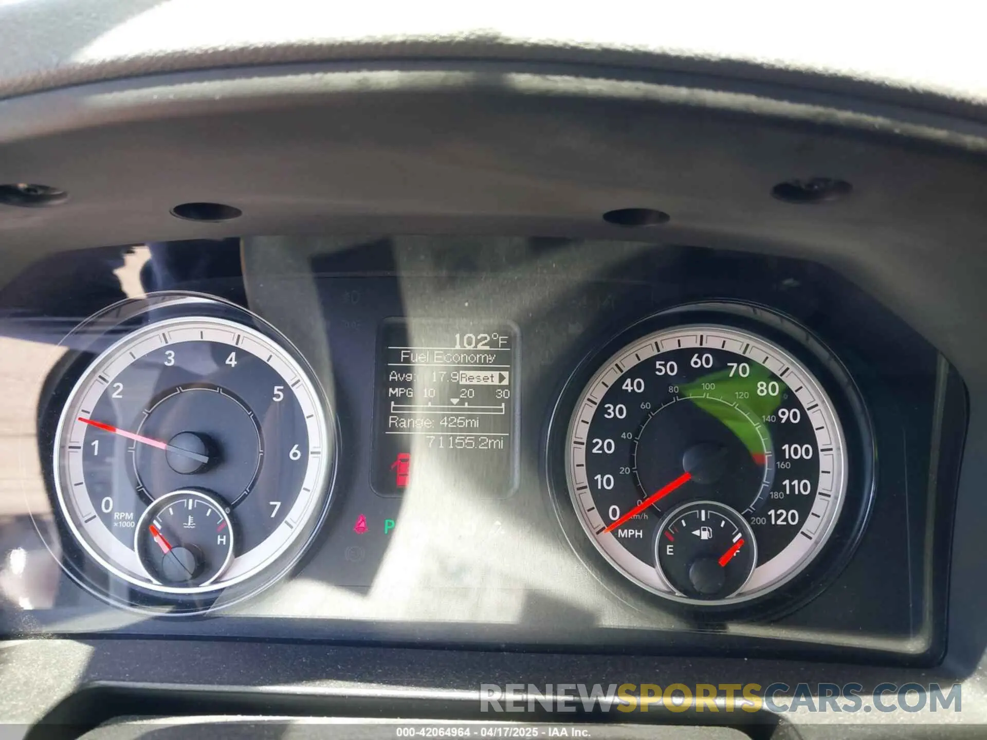 7 Photograph of a damaged car 1C6RR6FGXKS707254 RAM 1500 CLASSIC 2019