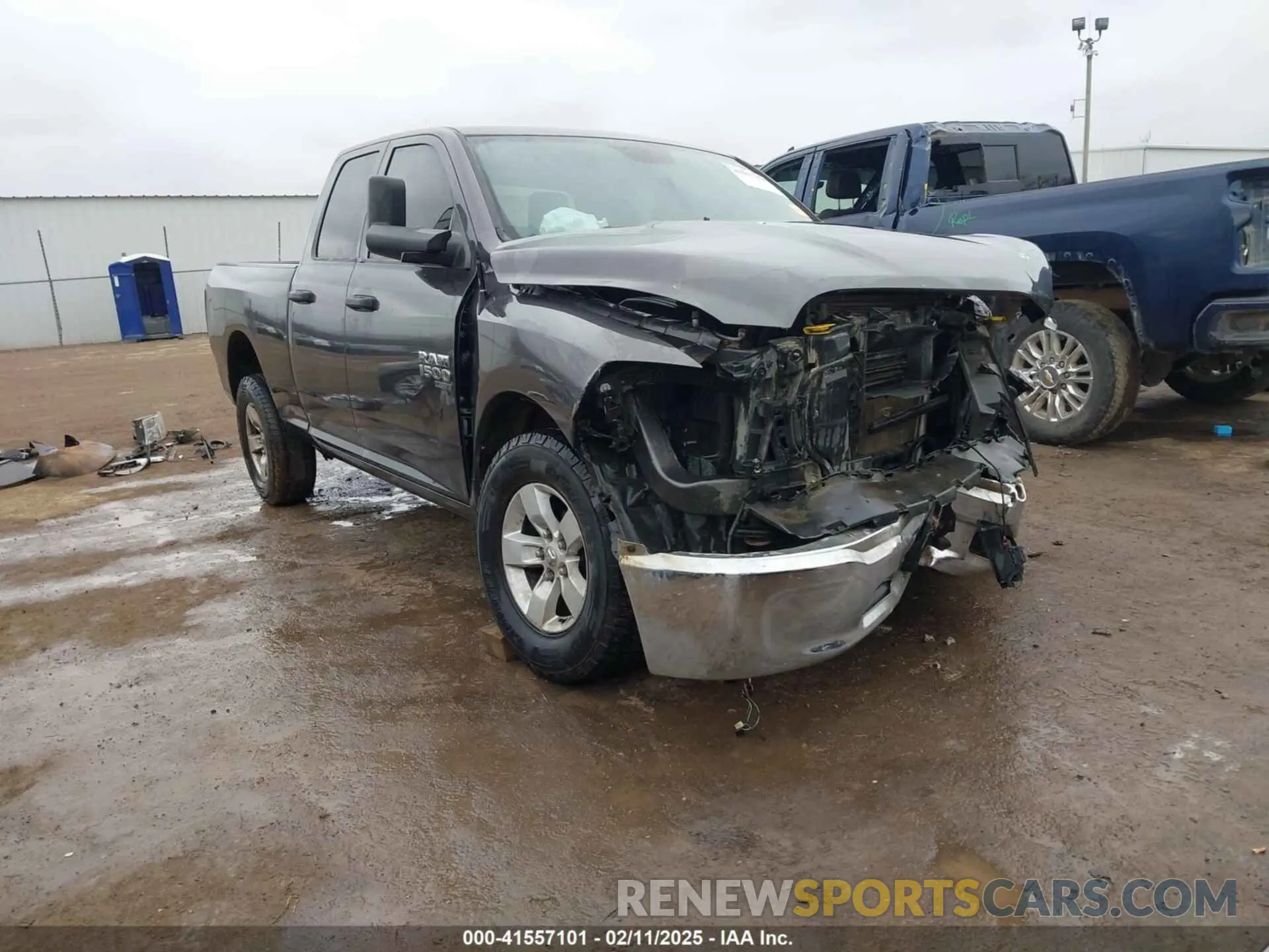 1 Photograph of a damaged car 1C6RR6FT2KS723641 RAM 1500 CLASSIC 2019