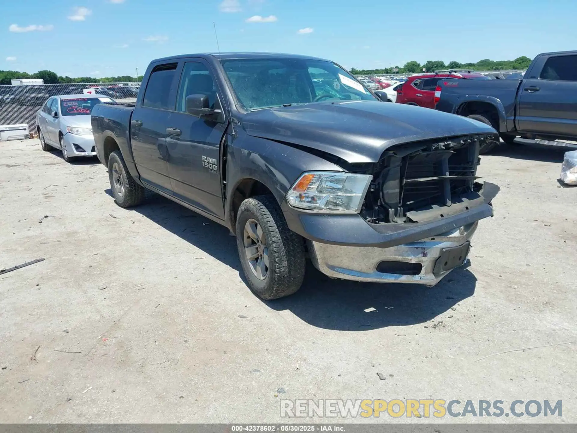 1 Photograph of a damaged car 1C6RR6KG9KS500229 RAM 1500 CLASSIC 2019
