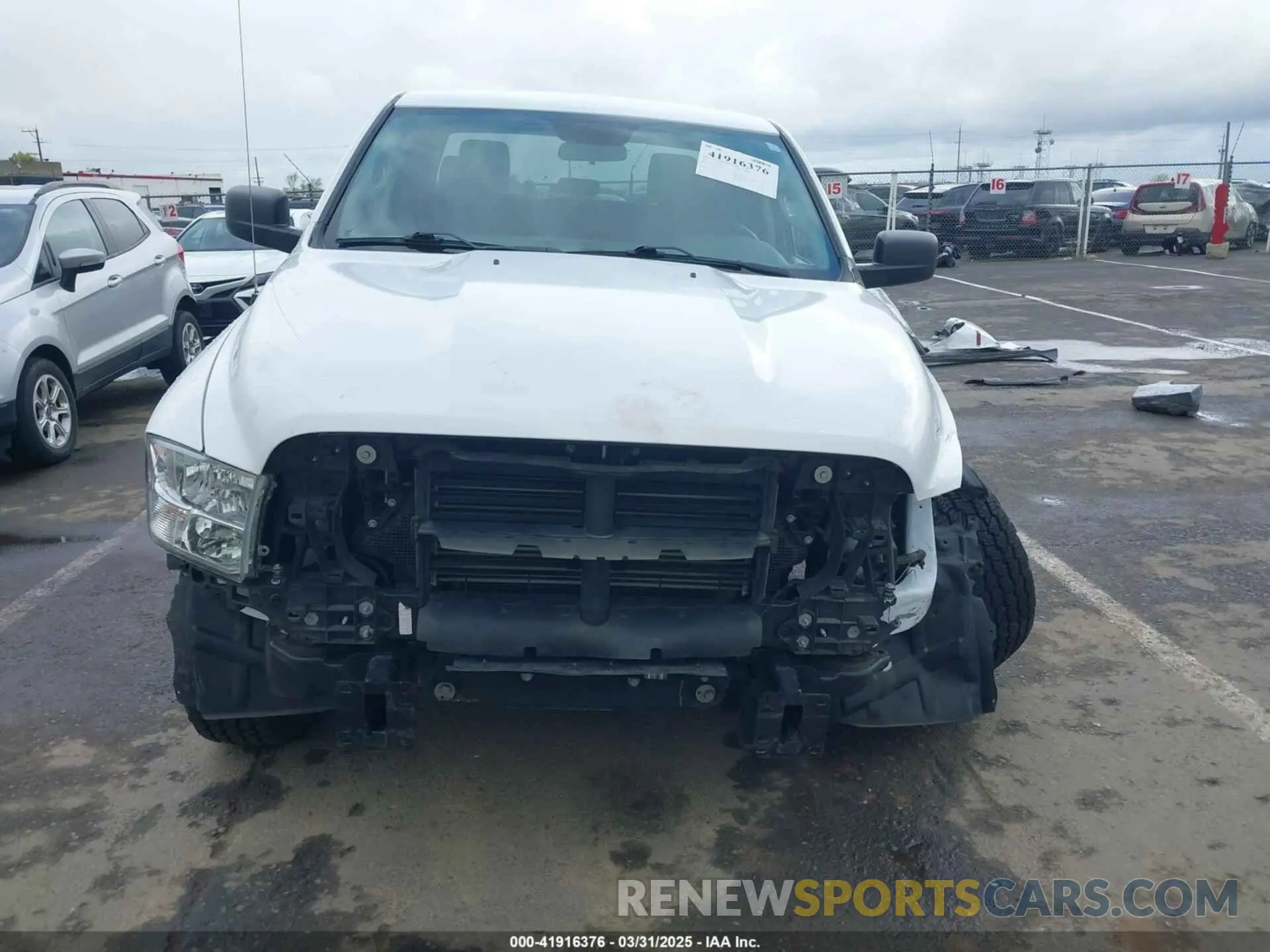 13 Photograph of a damaged car 1C6RR6KM8KS749546 RAM 1500 CLASSIC 2019
