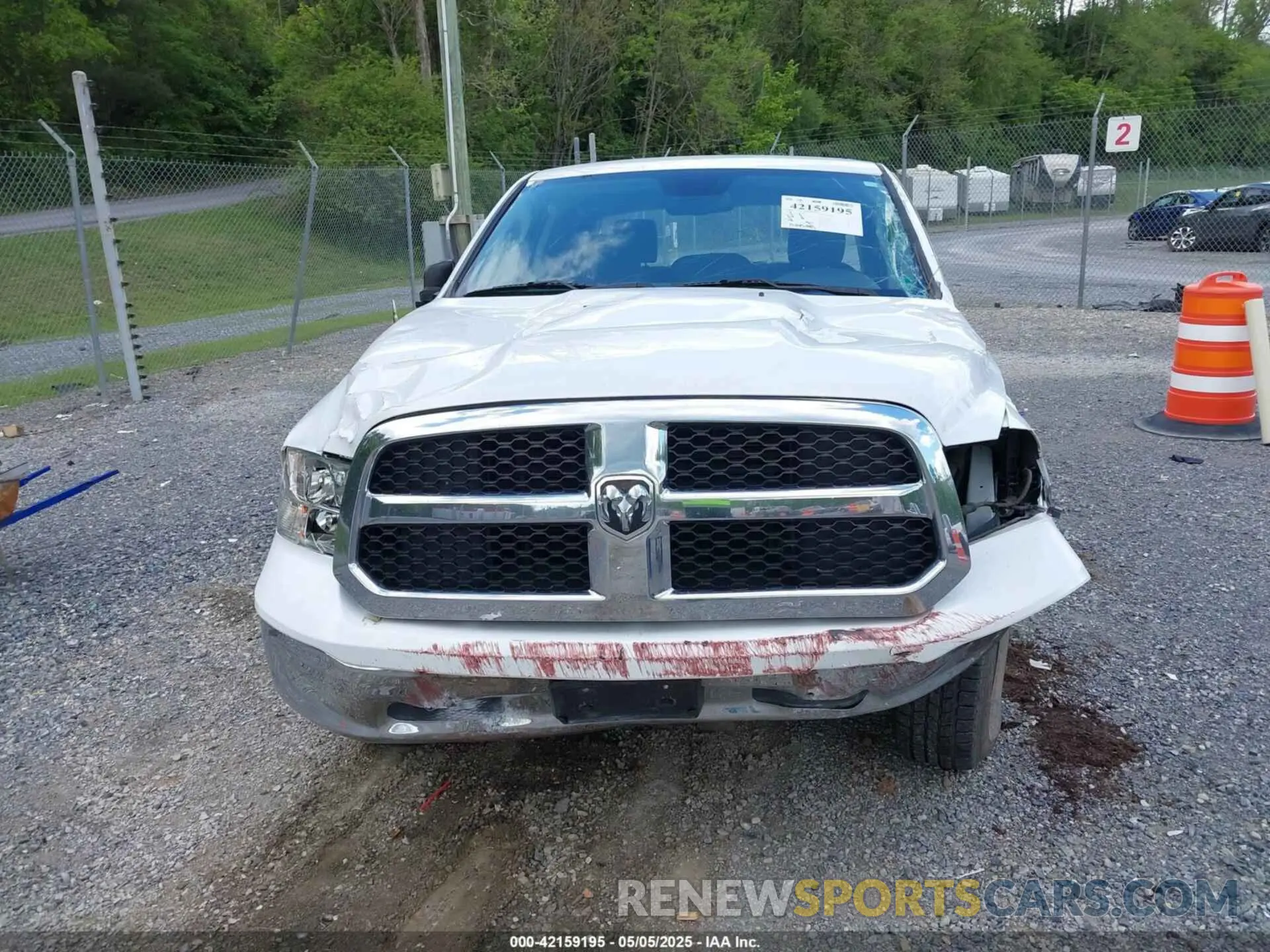 6 Photograph of a damaged car 1C6RR6KT5KS552244 RAM 1500 CLASSIC 2019