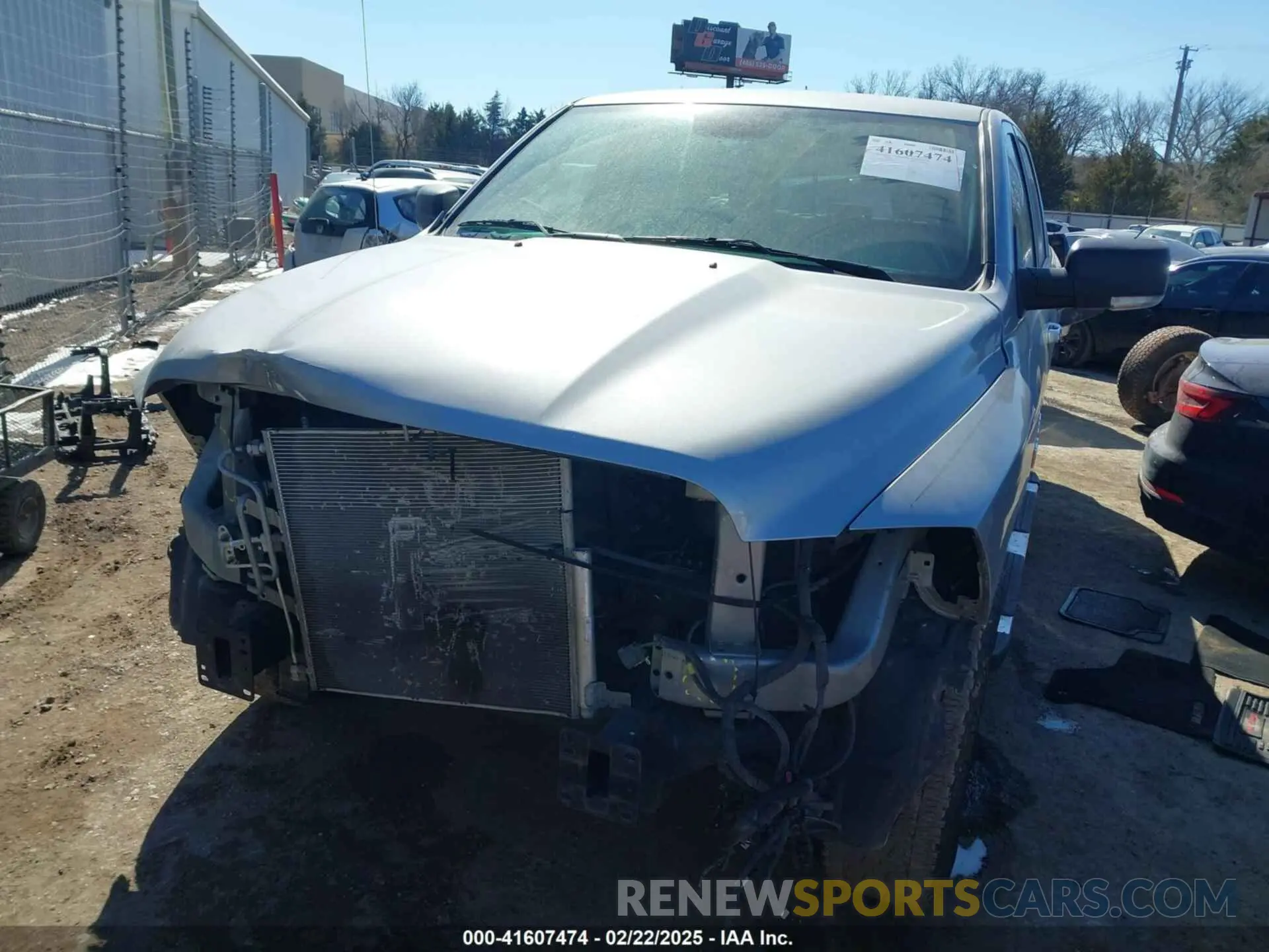 6 Photograph of a damaged car 1C6RR6LT0KS604104 RAM 1500 CLASSIC 2019