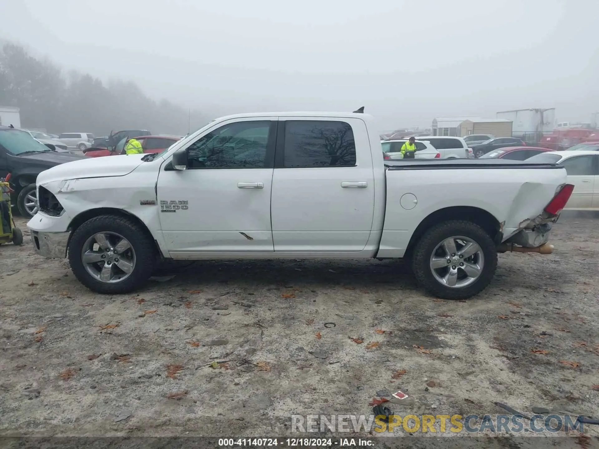 14 Photograph of a damaged car 1C6RR6LT4KS573343 RAM 1500 CLASSIC 2019