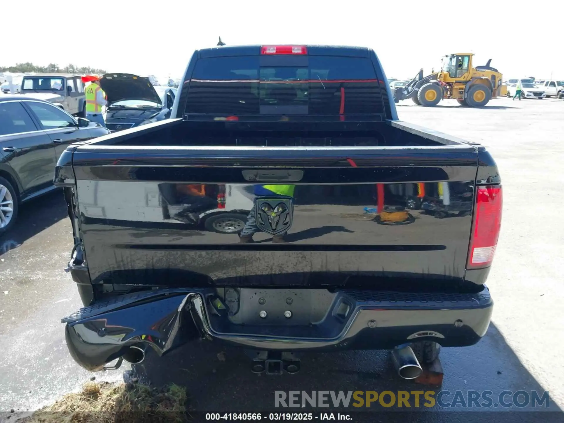 16 Photograph of a damaged car 1C6RR6LT8KS640753 RAM 1500 CLASSIC 2019