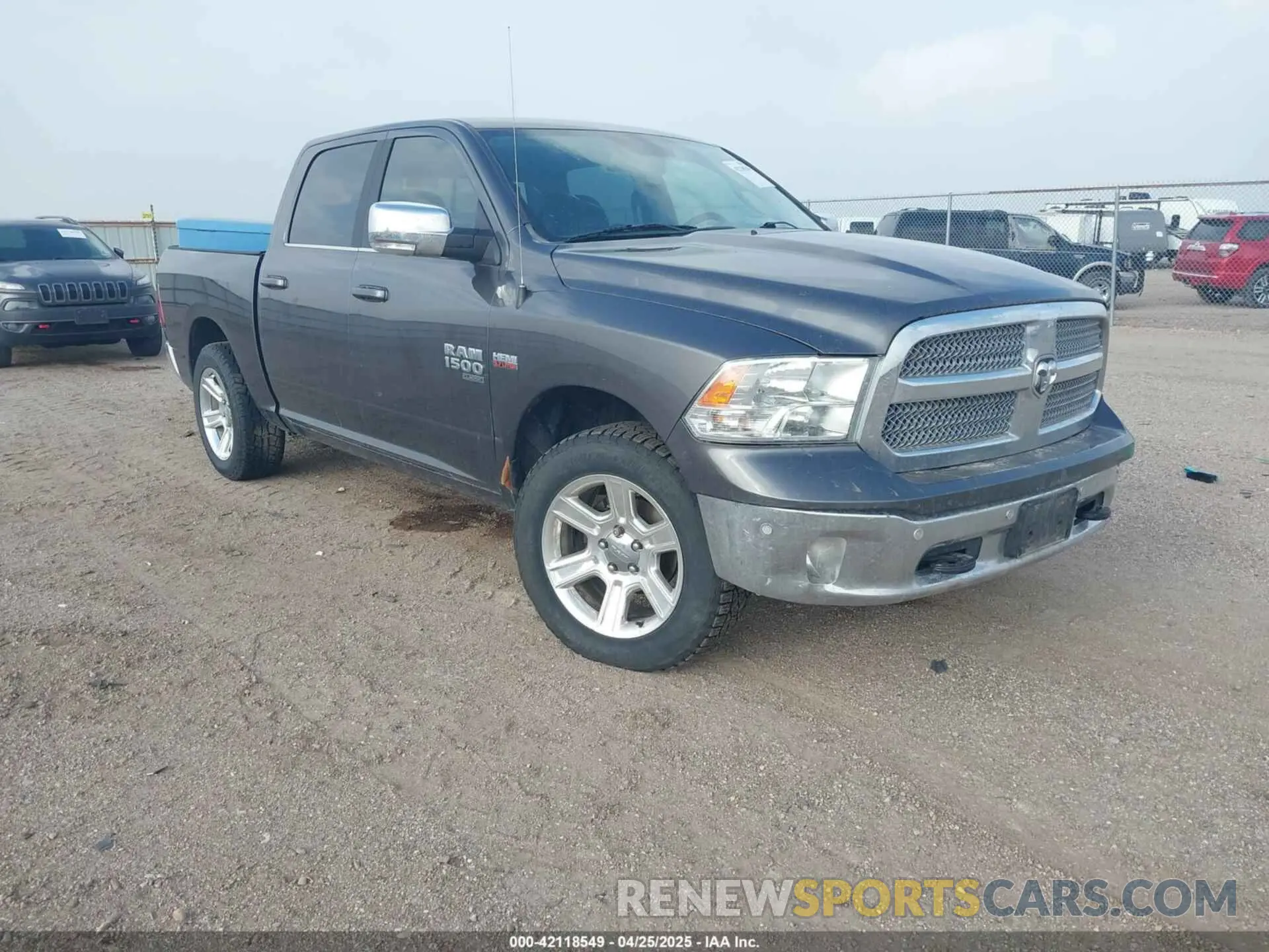 1 Photograph of a damaged car 1C6RR6LTXKS602604 RAM 1500 CLASSIC 2019