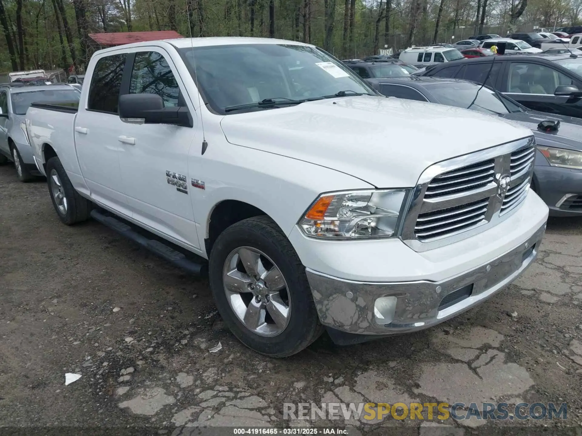 1 Photograph of a damaged car 1C6RR6TT2KS608638 RAM 1500 CLASSIC 2019