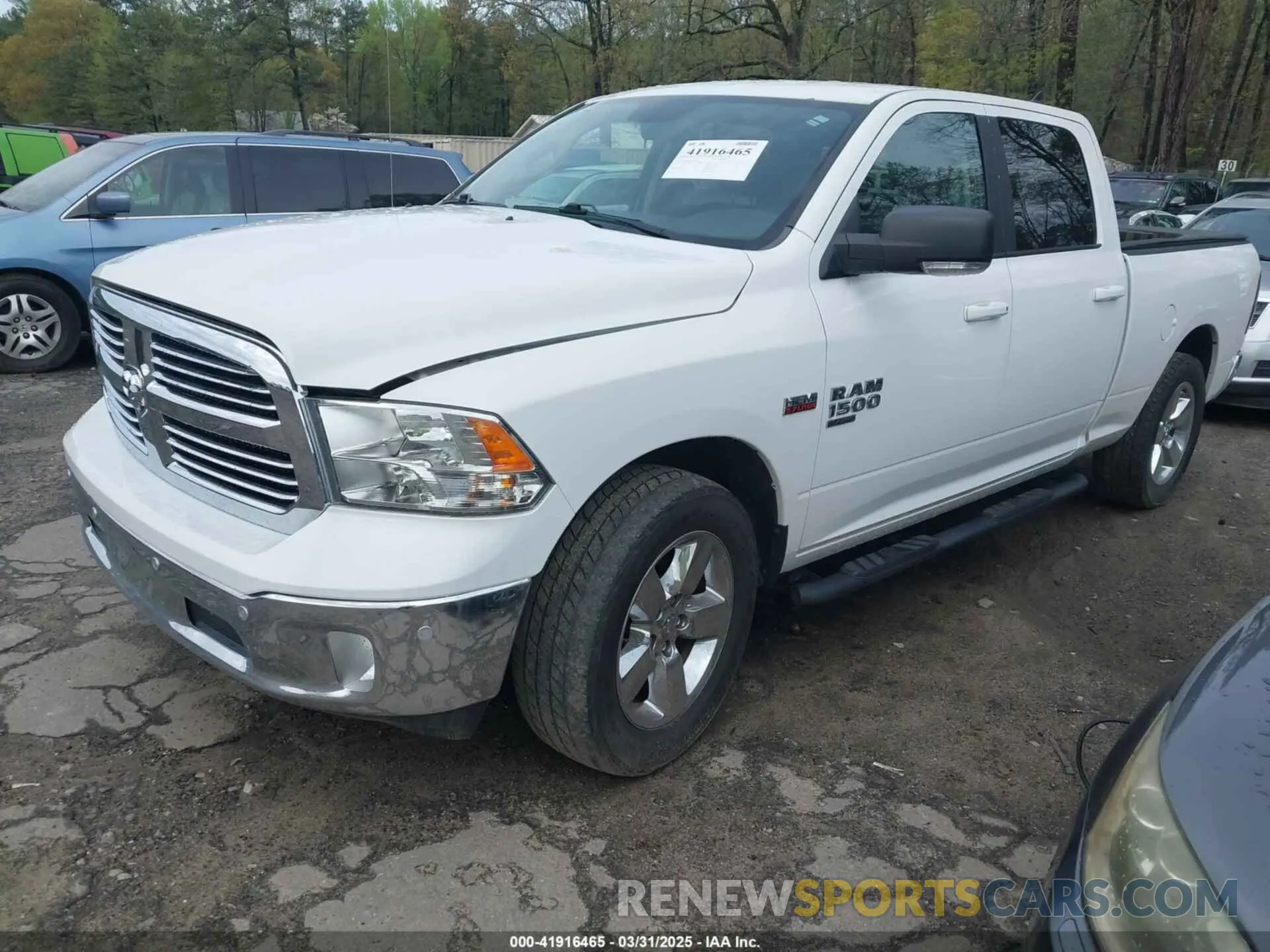 2 Photograph of a damaged car 1C6RR6TT2KS608638 RAM 1500 CLASSIC 2019