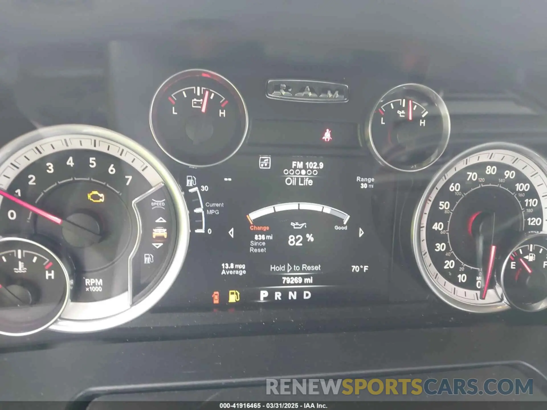 7 Photograph of a damaged car 1C6RR6TT2KS608638 RAM 1500 CLASSIC 2019