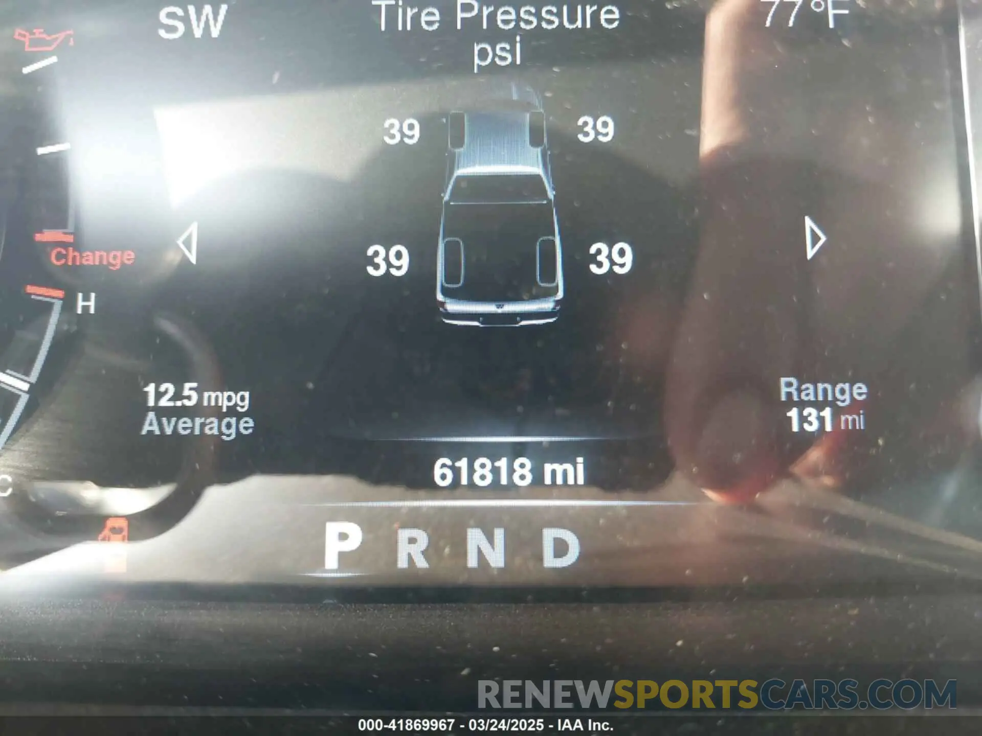 7 Photograph of a damaged car 1C6RR6TT4KS711138 RAM 1500 CLASSIC 2019