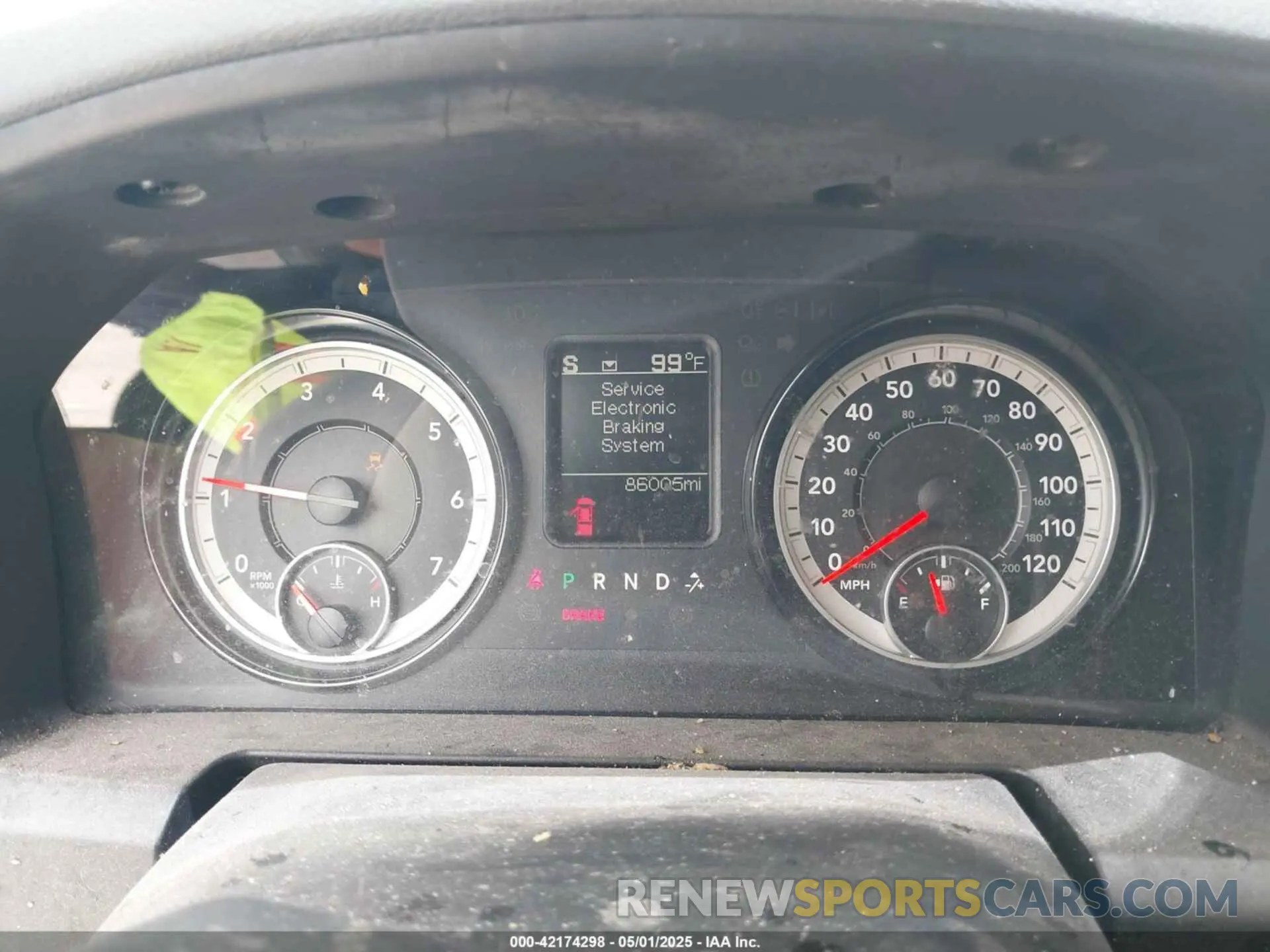 7 Photograph of a damaged car 1C6RR6TT5KS561556 RAM 1500 CLASSIC 2019