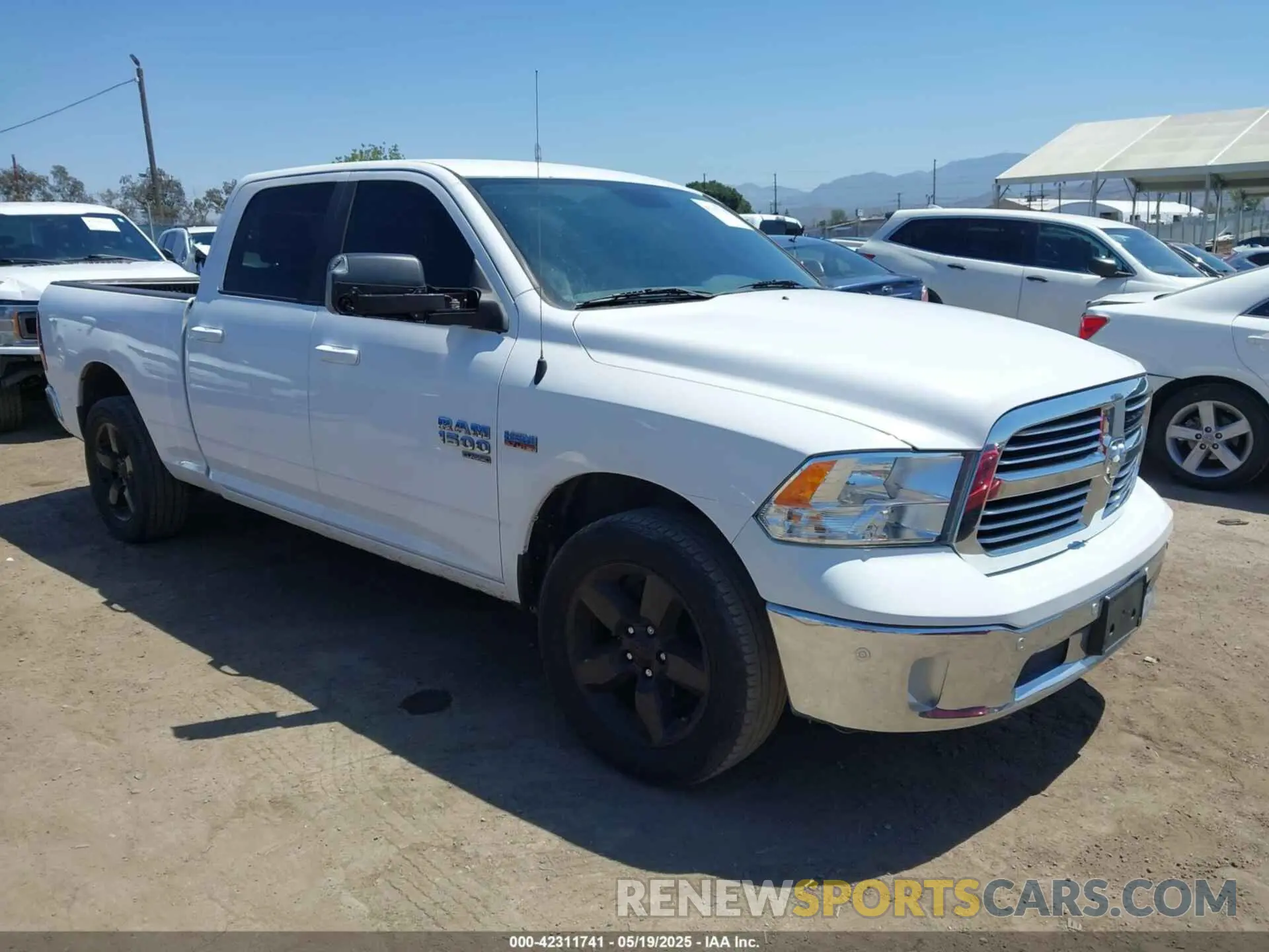 1 Photograph of a damaged car 1C6RR6TT5KS608648 RAM 1500 CLASSIC 2019