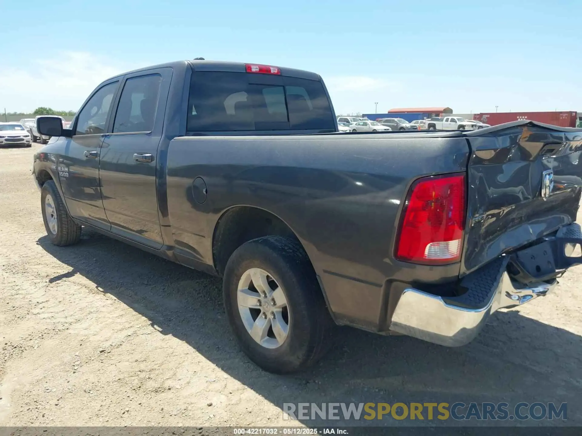 3 Photograph of a damaged car 1C6RR6TT6KS693564 RAM 1500 CLASSIC 2019