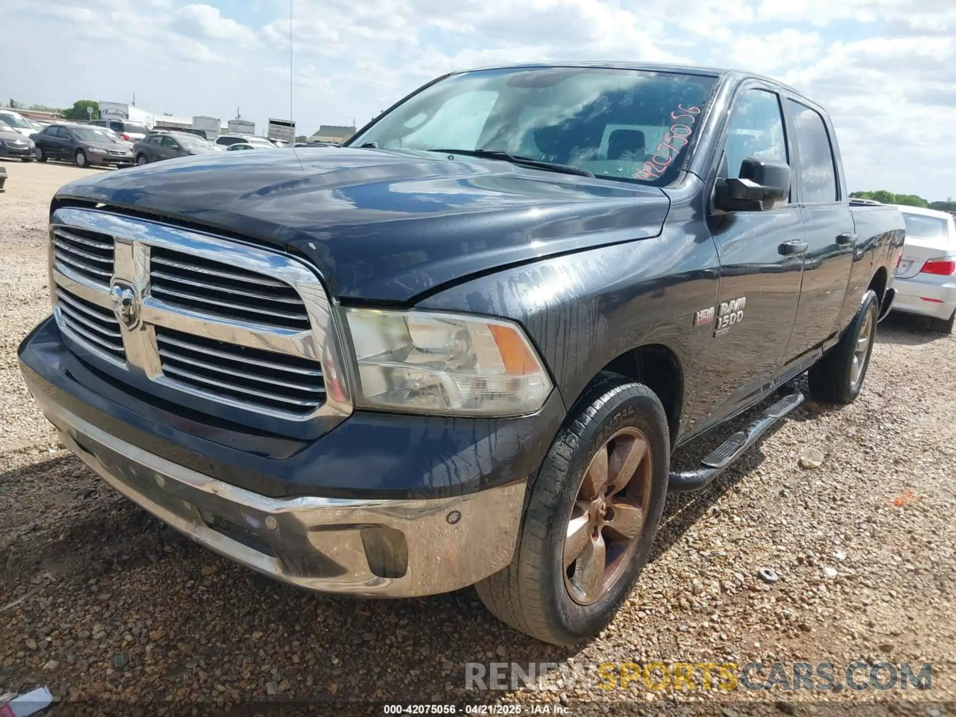 2 Photograph of a damaged car 1C6RR6TT7KS711649 RAM 1500 CLASSIC 2019