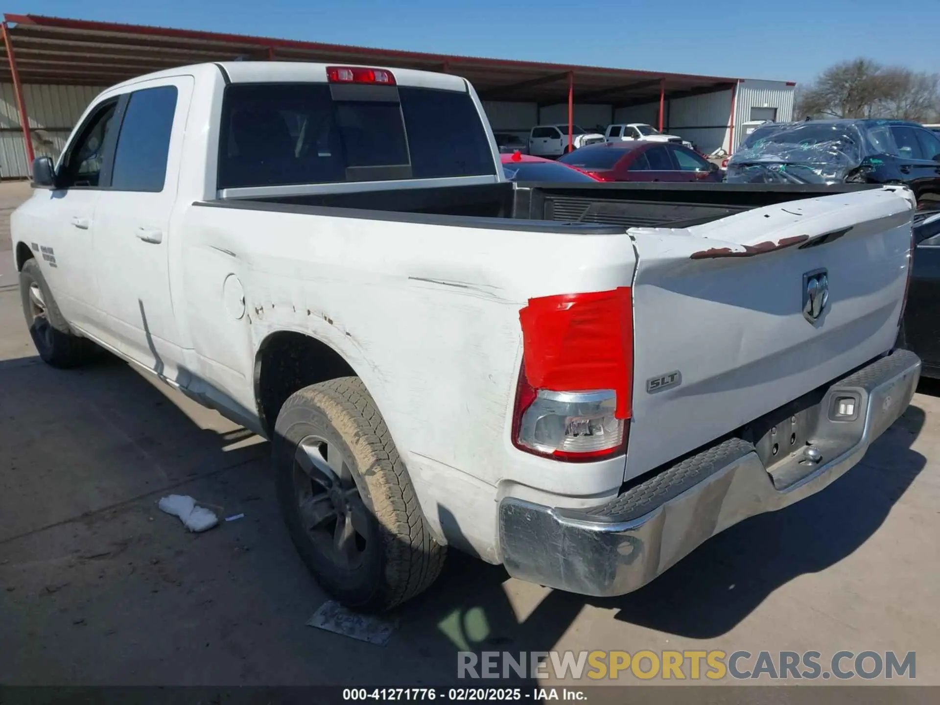 3 Photograph of a damaged car 1C6RR6TT9KS561561 RAM 1500 CLASSIC 2019