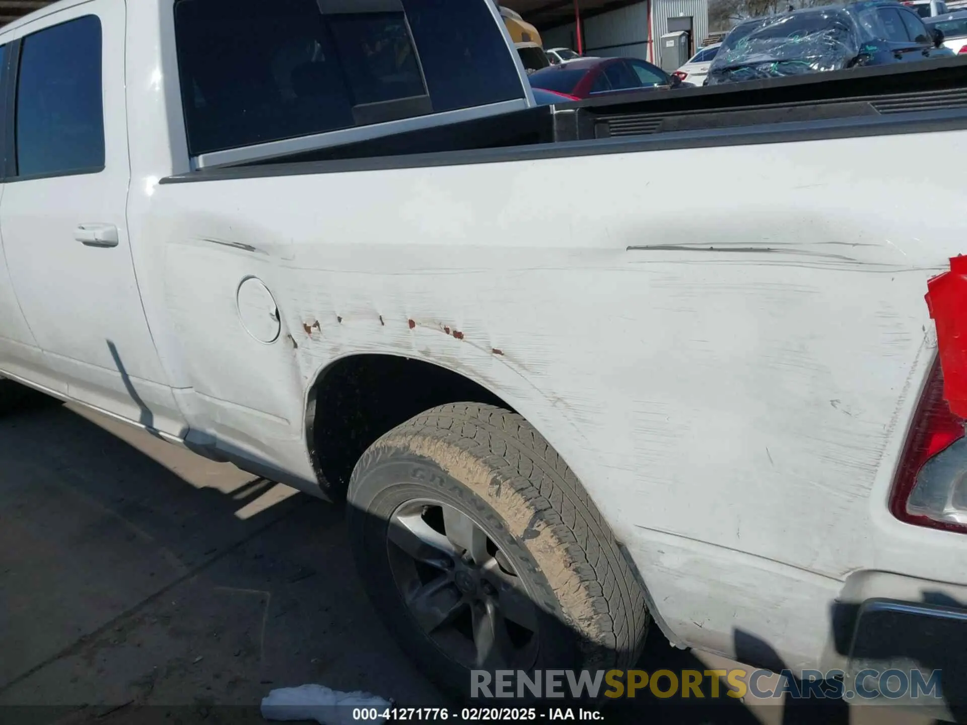 6 Photograph of a damaged car 1C6RR6TT9KS561561 RAM 1500 CLASSIC 2019