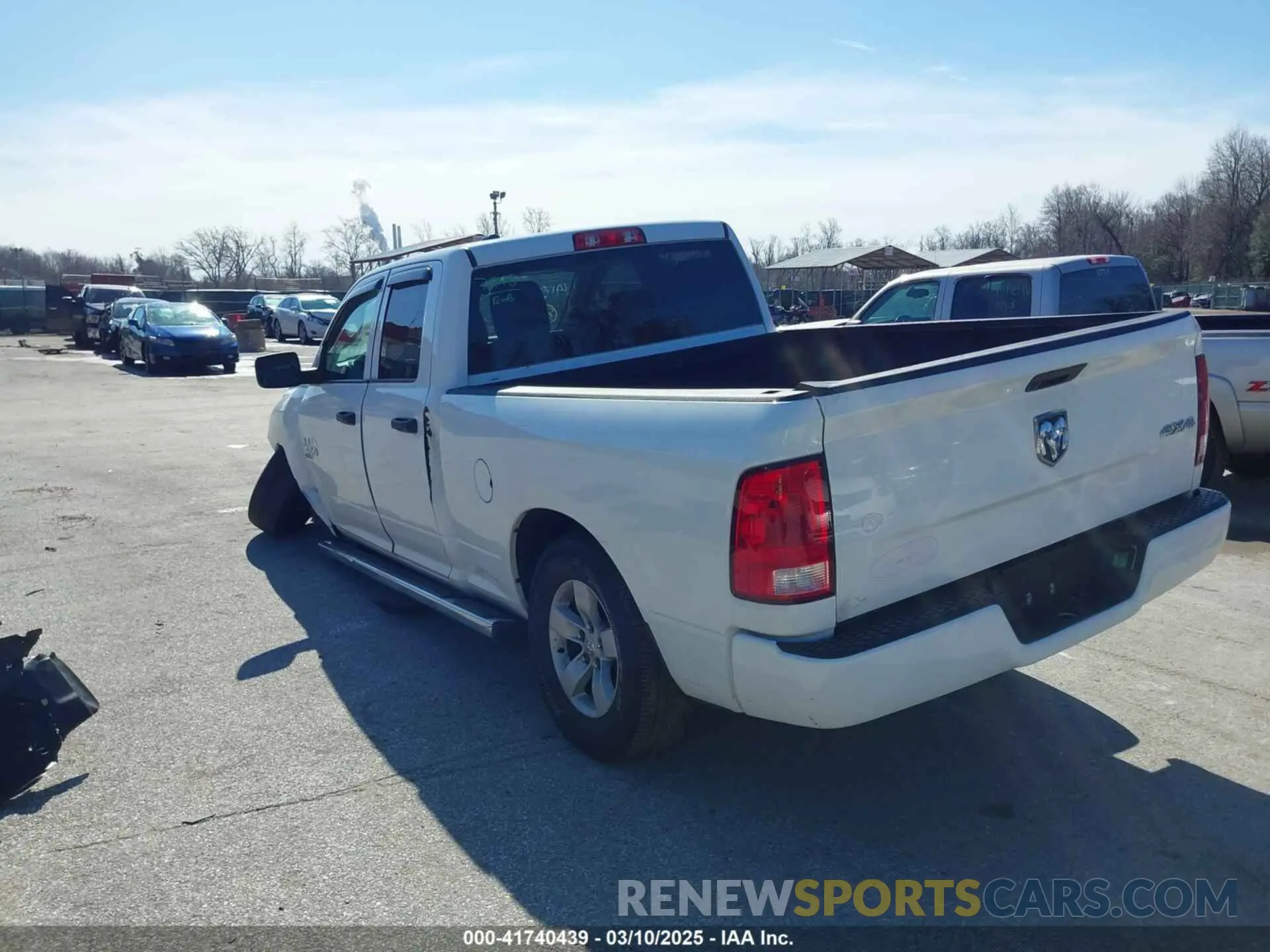 3 Photograph of a damaged car 1C6RR7FG0KS532230 RAM 1500 CLASSIC 2019