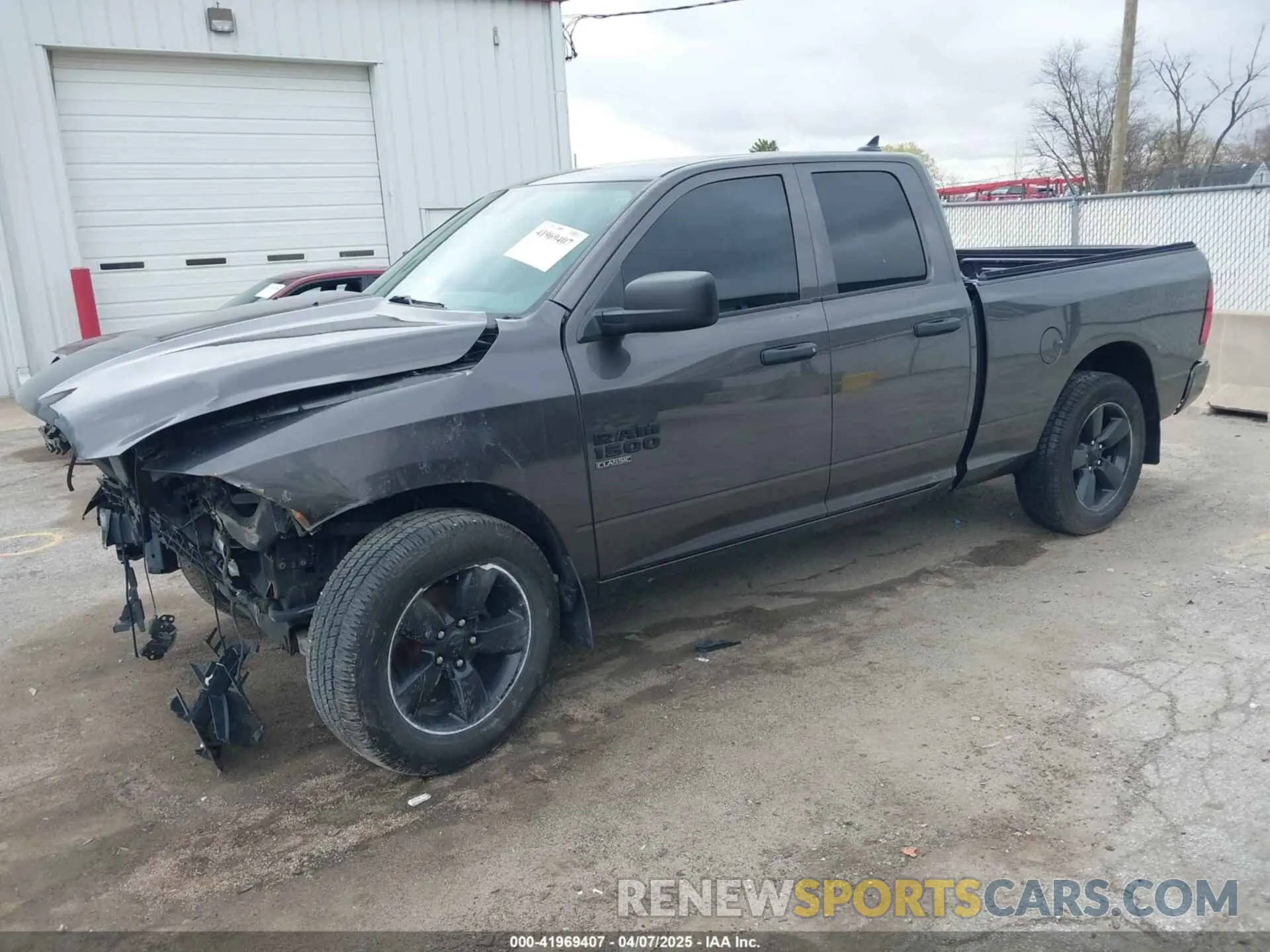 2 Photograph of a damaged car 1C6RR7FG1KS547920 RAM 1500 CLASSIC 2019