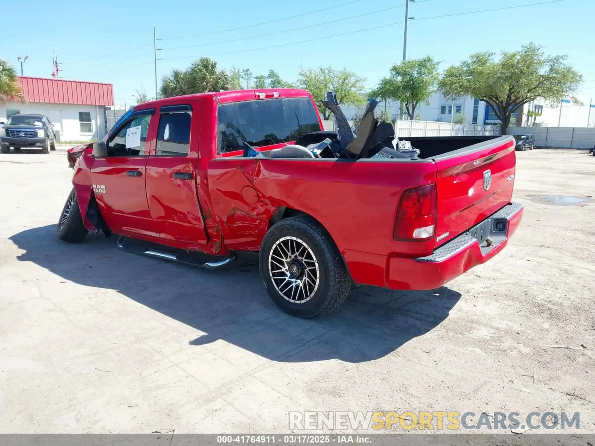 3 Photograph of a damaged car 1C6RR7FG6KS531809 RAM 1500 CLASSIC 2019